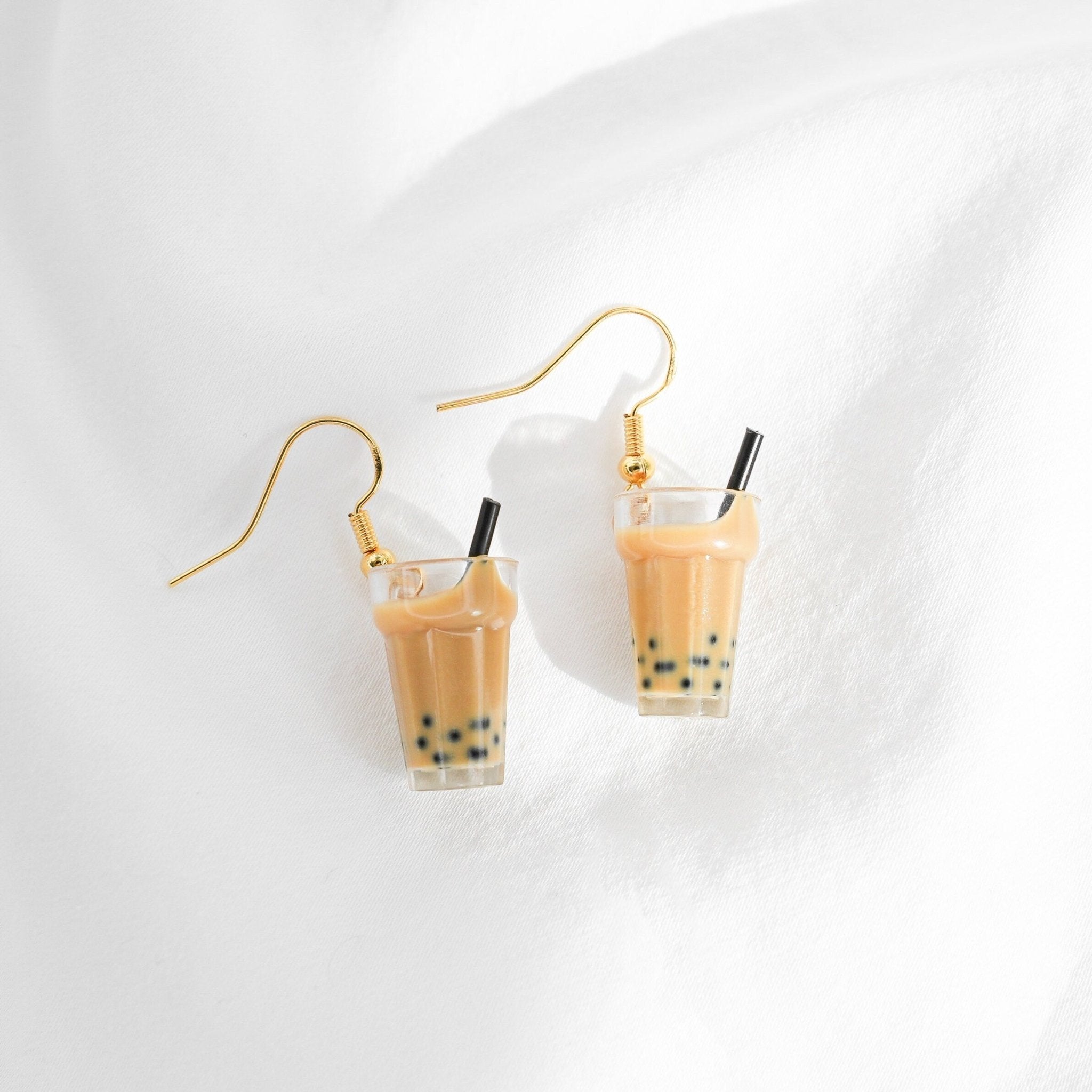 Bubble Tea Dangle Earrings - Mini Story Co