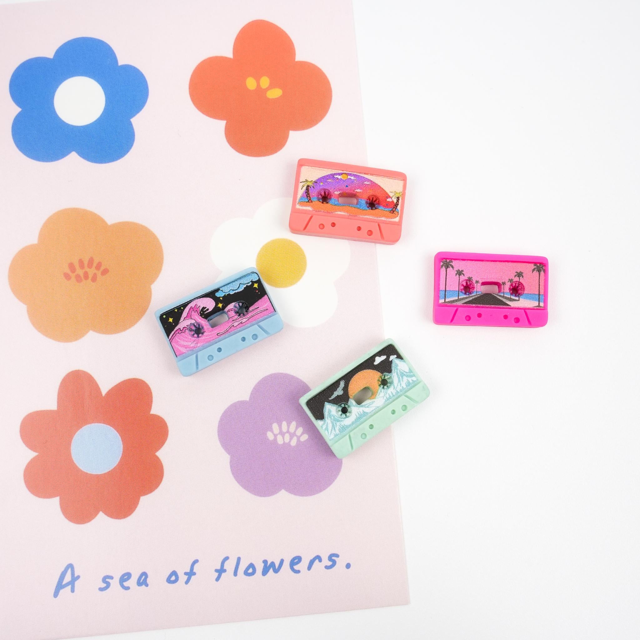 Cassette Tape Magnet Set - Mini Story Co