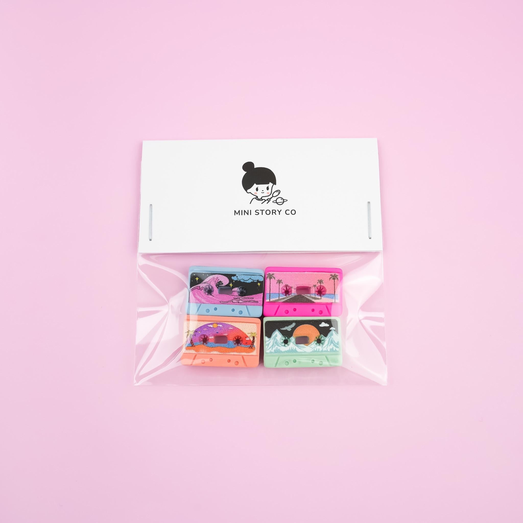 Cassette Tape Magnet Set - Mini Story Co