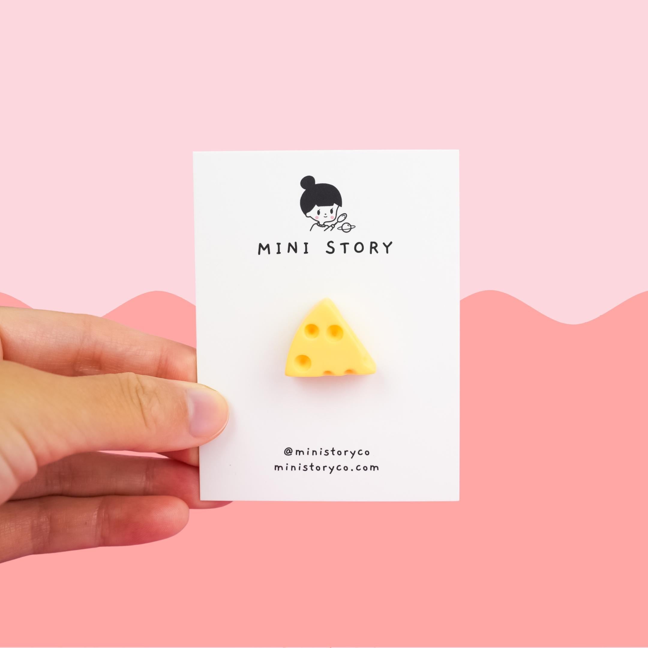 Cheese Brooch - Mini Story Co