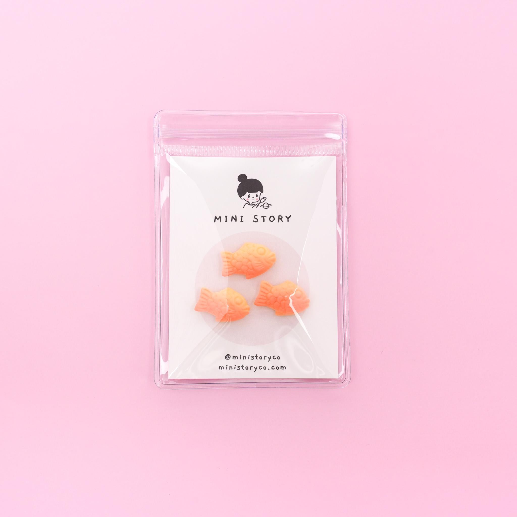 Fish - shaped Pastry Magnet Set - Mini Story Co