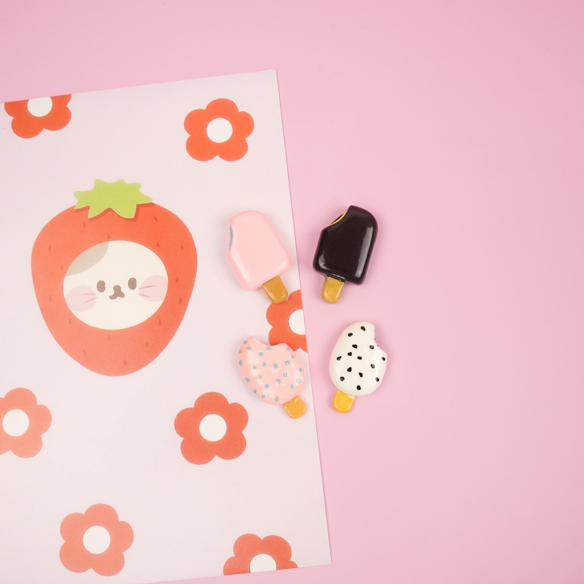 Ice Cream Bars Magnet Set - Mini Story Co