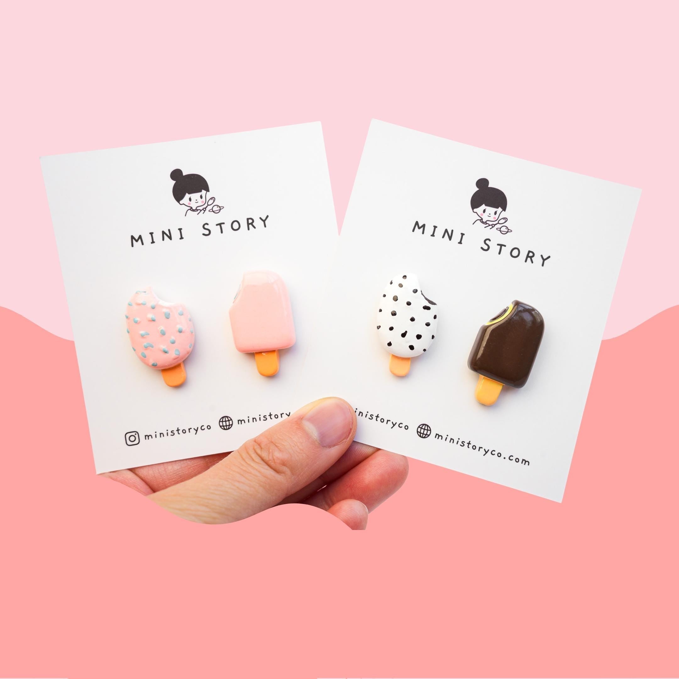 Ice Cream Bars Pin - Mini Story Co