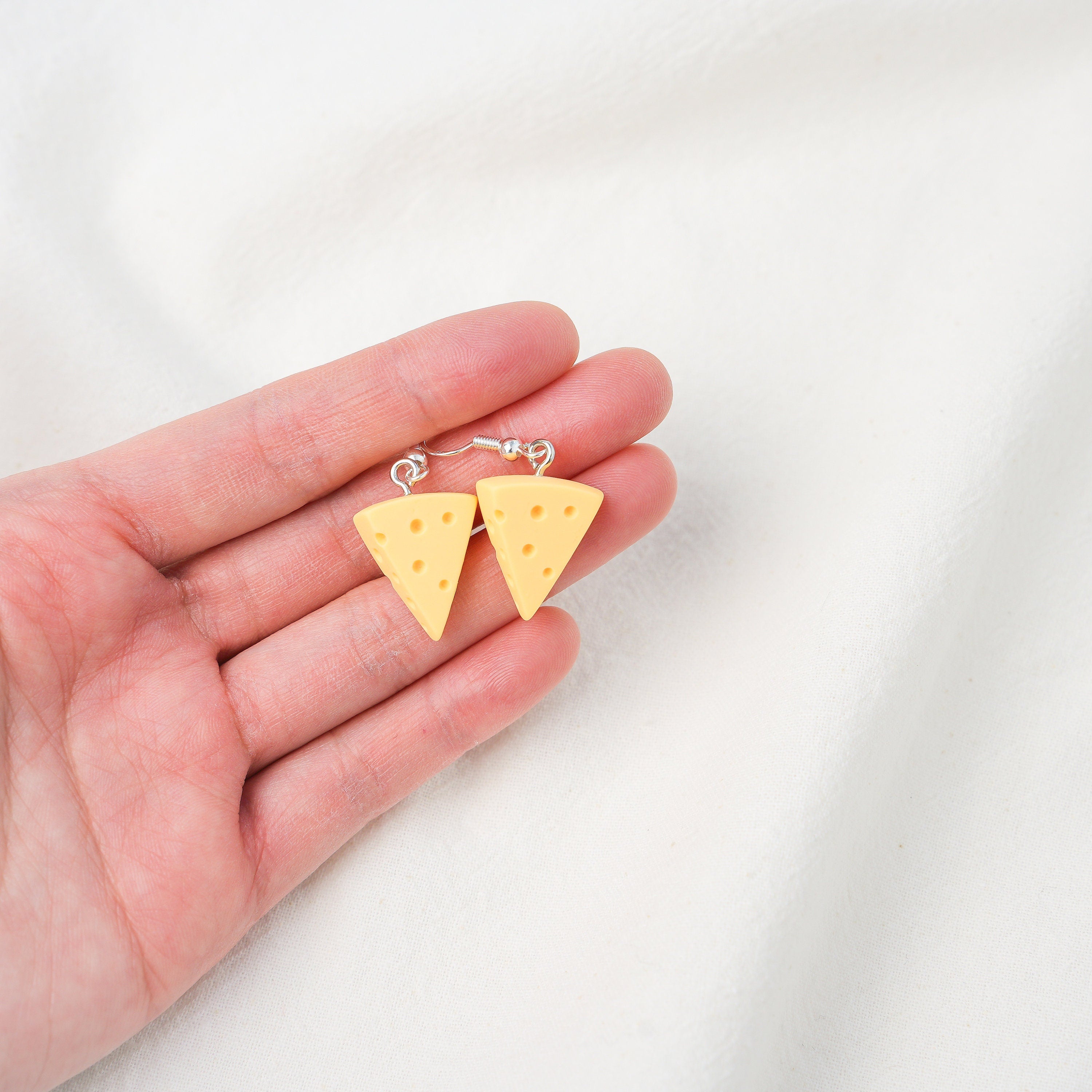 Swiss Cheese Dangle Earrings