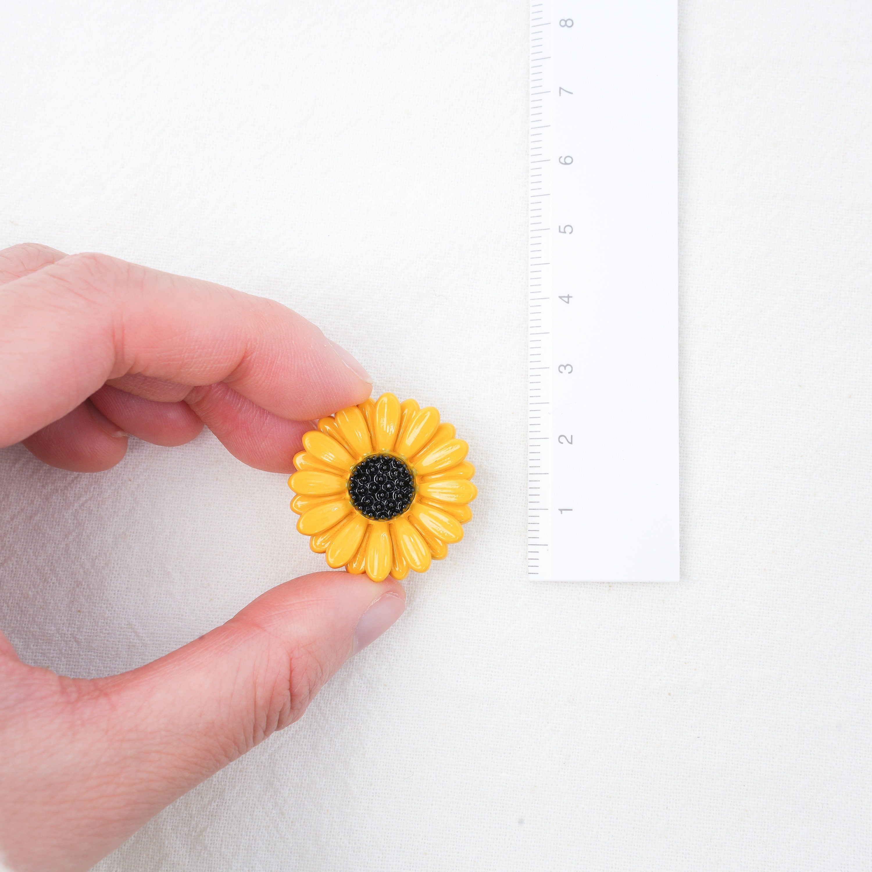 Sunflower Brooch