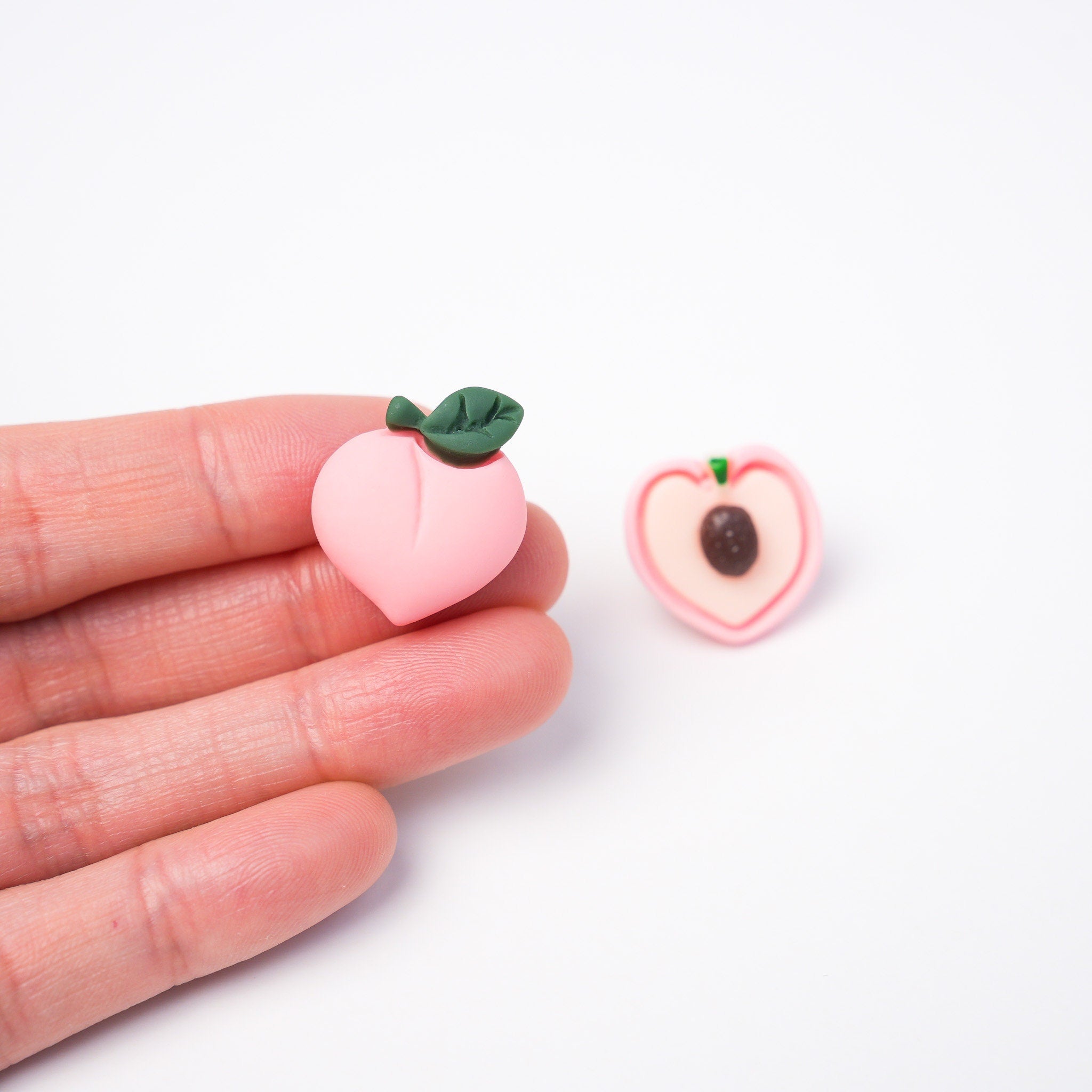 Pink Peach Pin Set