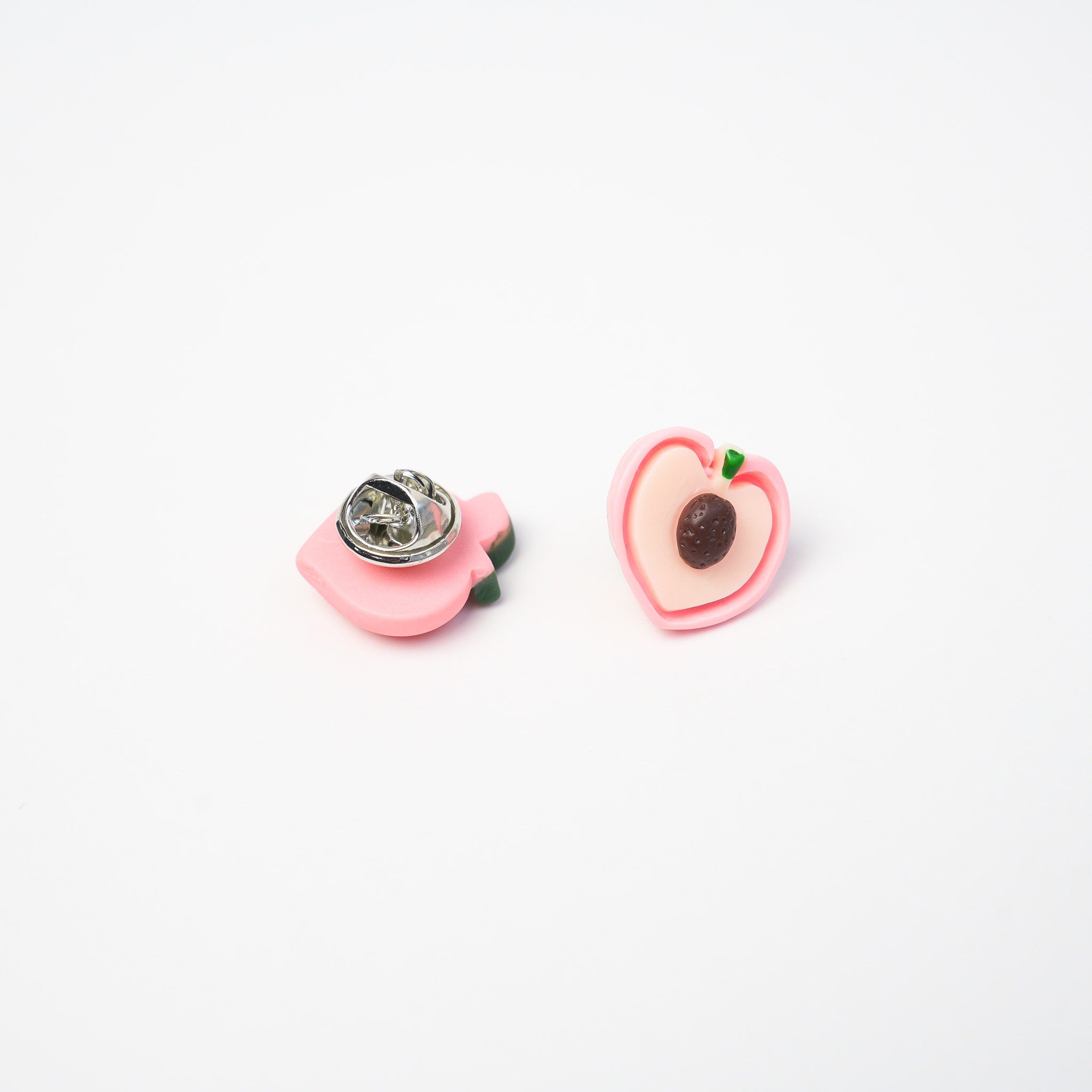 Pink Peach Pin Set