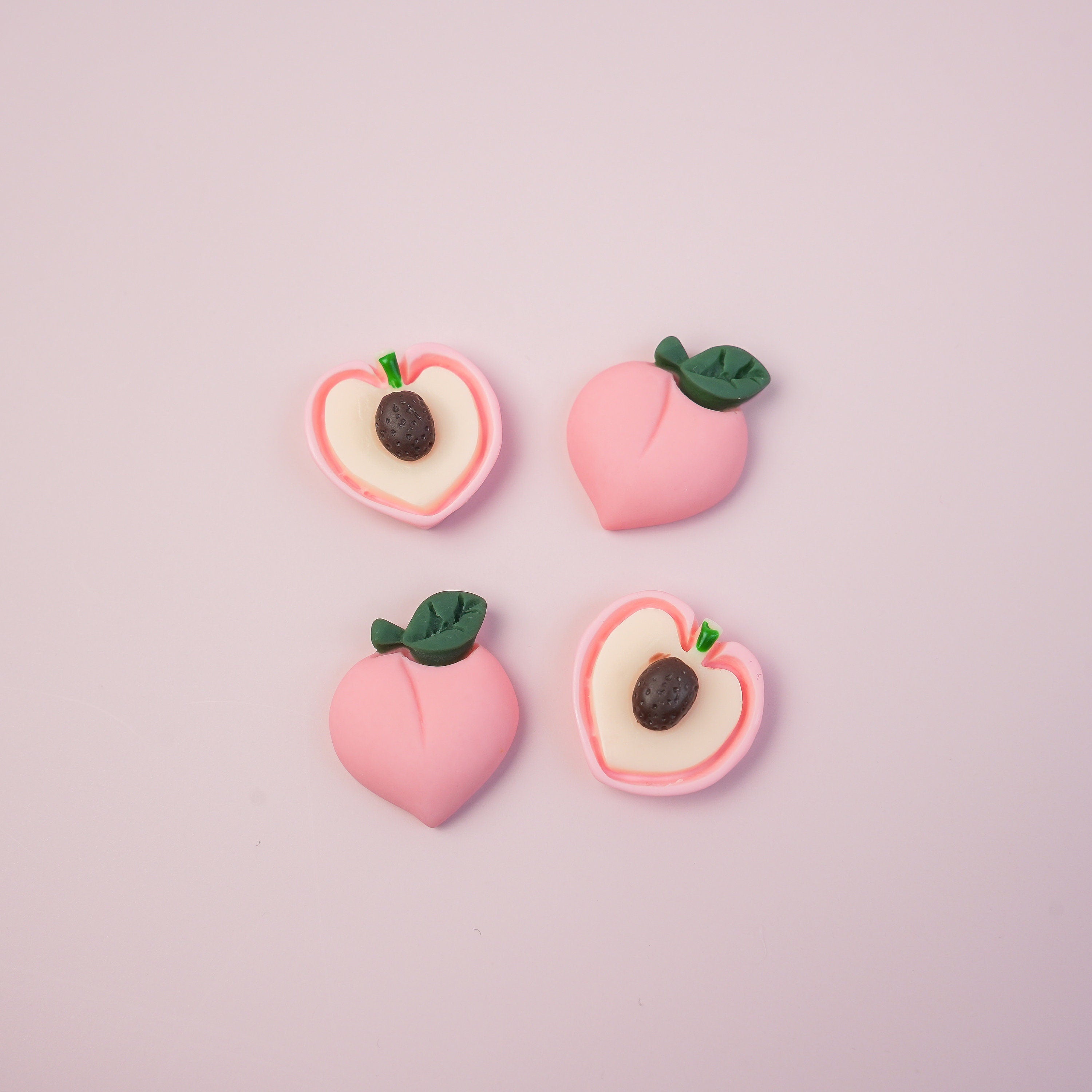 Pink Peach Pin Set