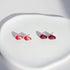 Pomegranate Seed Stud Earrings