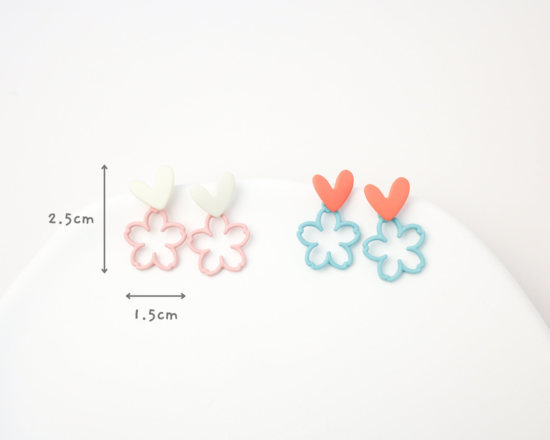 Sakura Flower Drop Earrings
