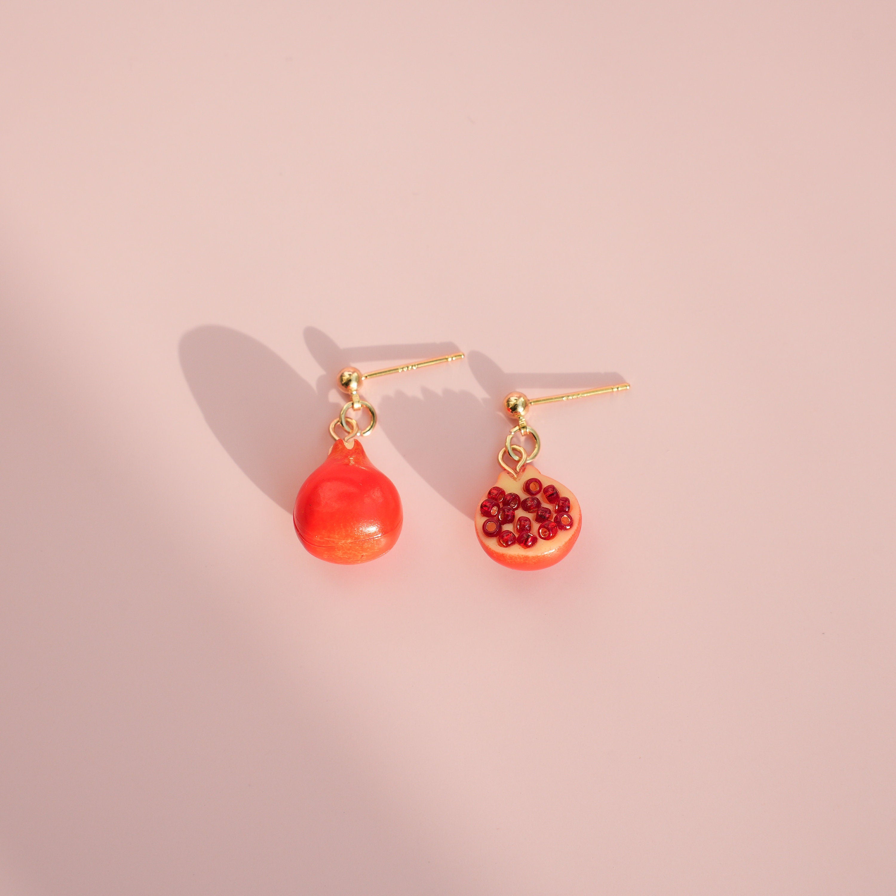 Pomegranate Dangle Earrings