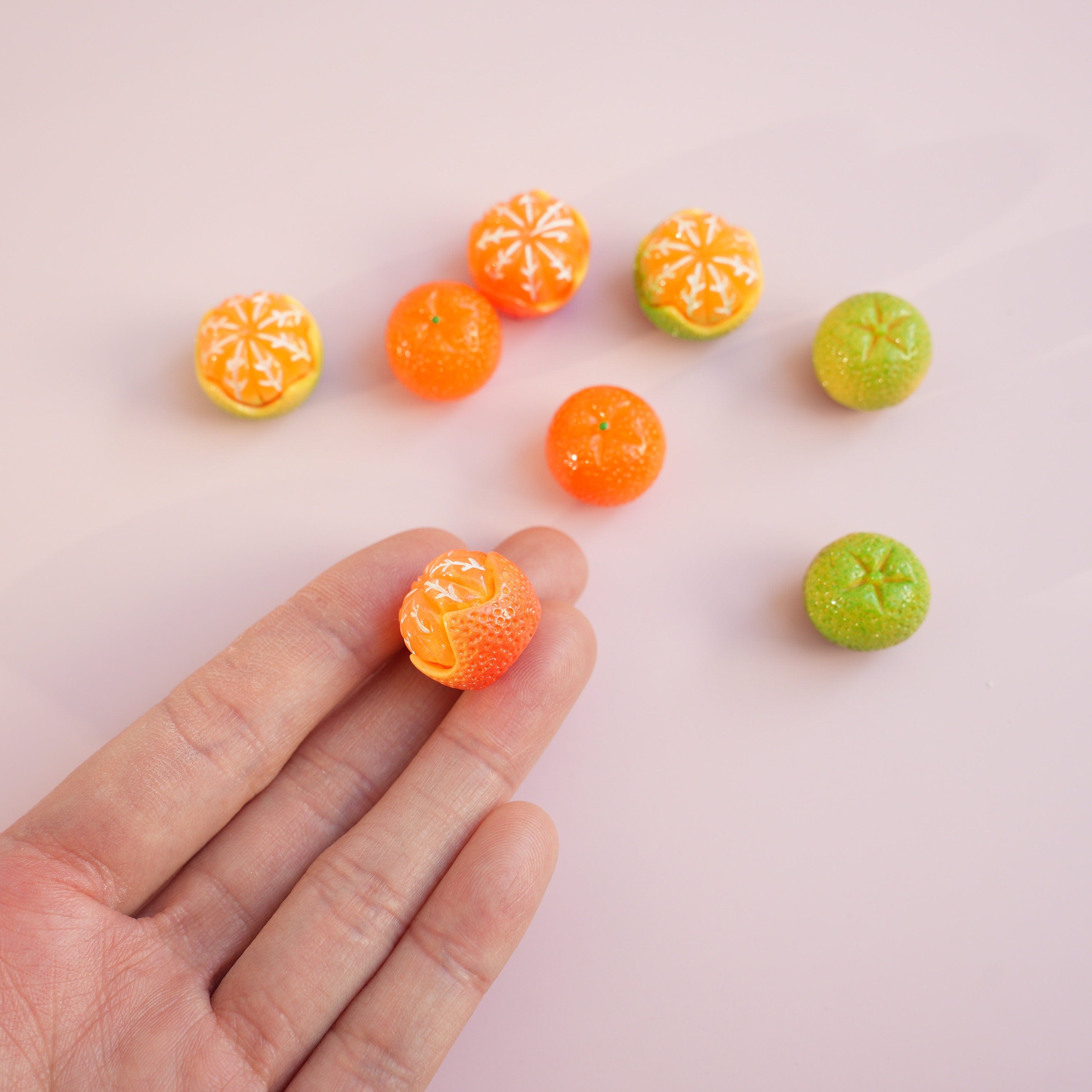 Mandarin Orange Magnet Set