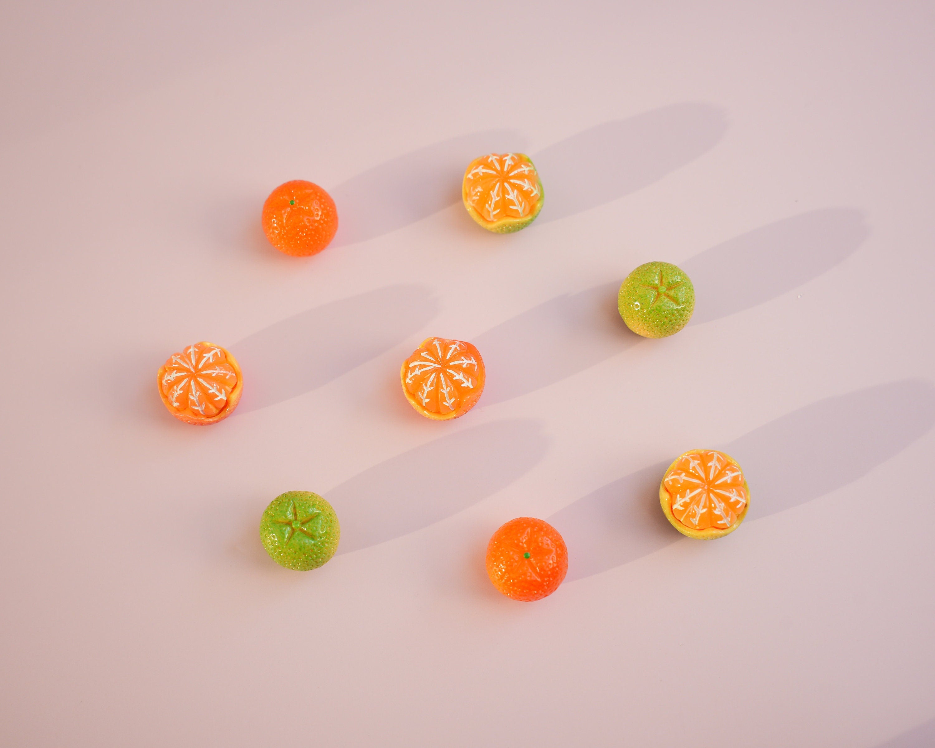 Mandarin Orange Magnet Set