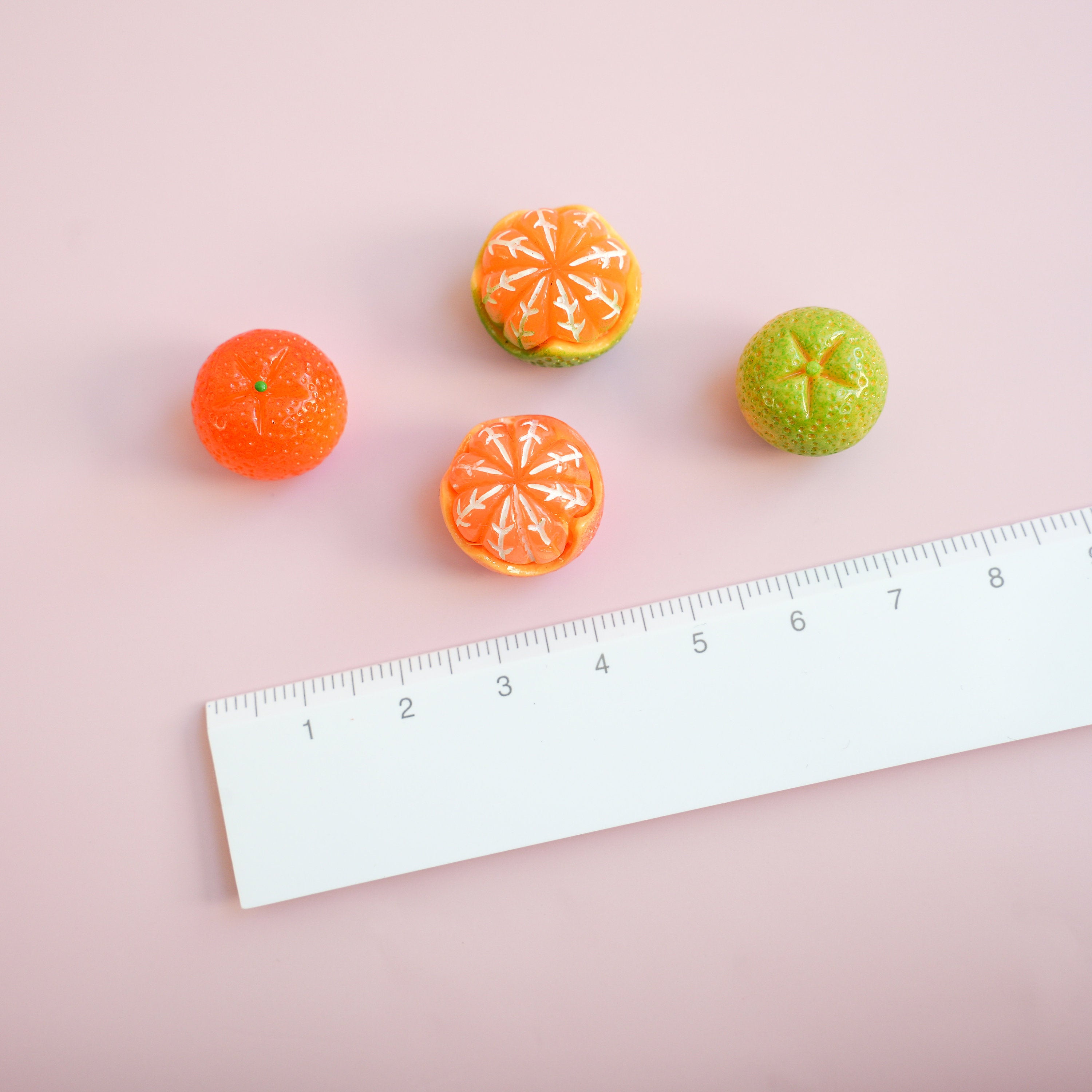 Mandarin Orange Magnet Set