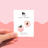 Pink Peach Pin Set