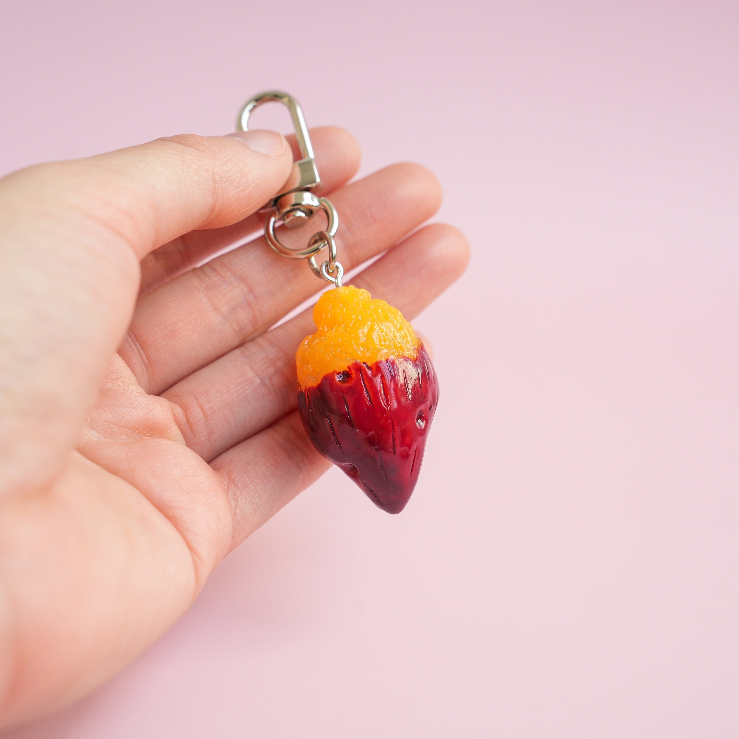 Korean Baked Sweet Potato Keychain