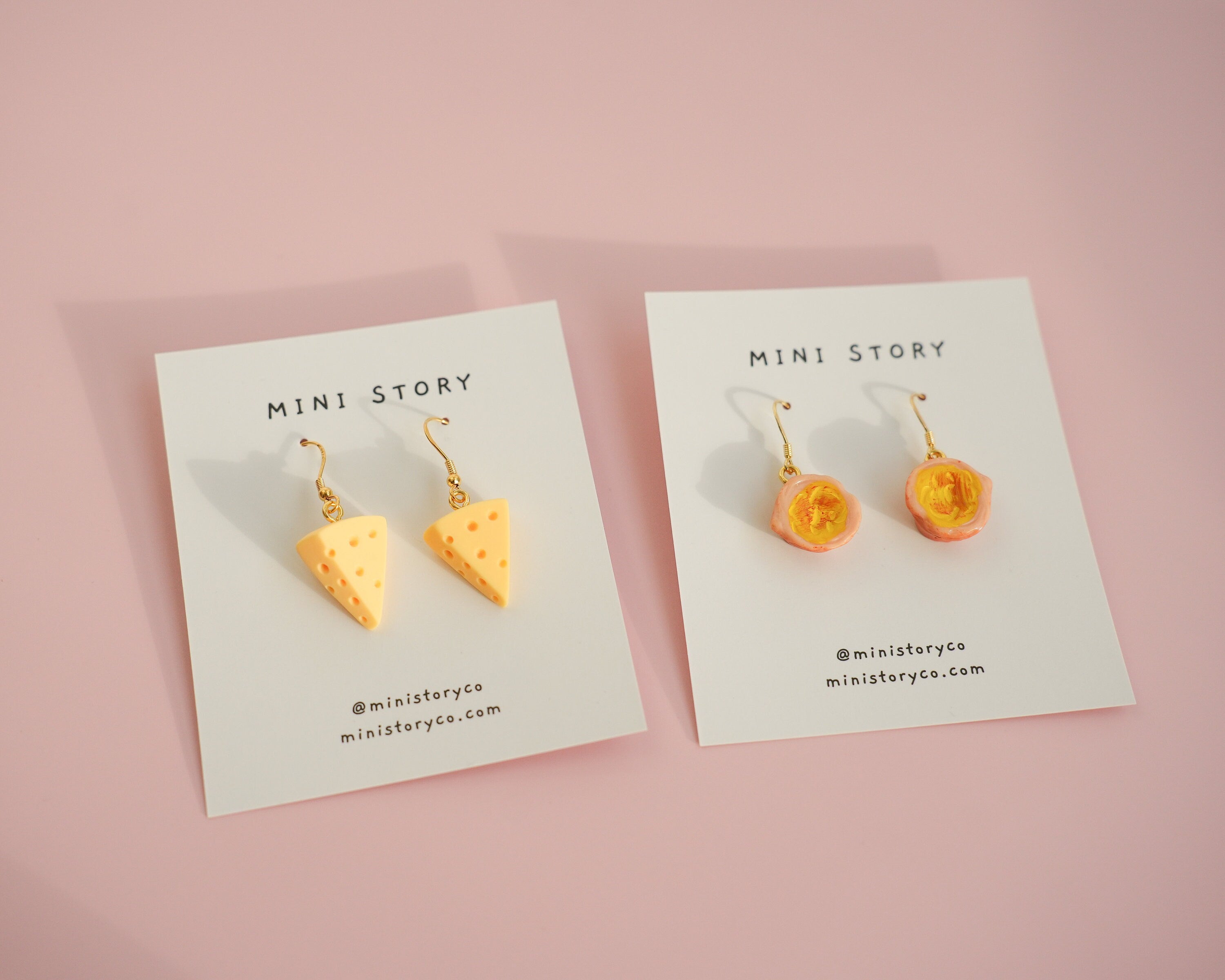Swiss Cheese Dangle Earrings