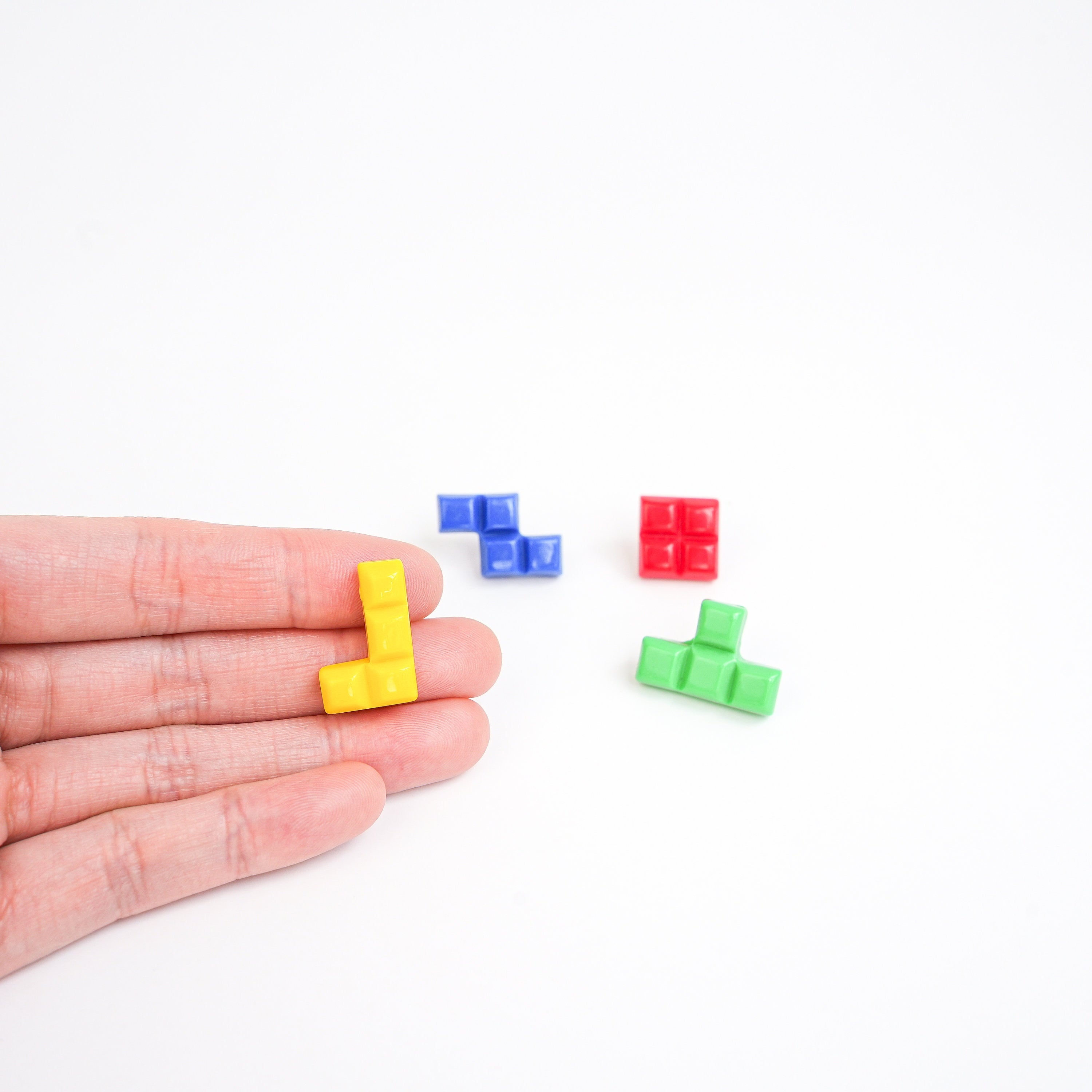 Retro Gaming Tetris Pin