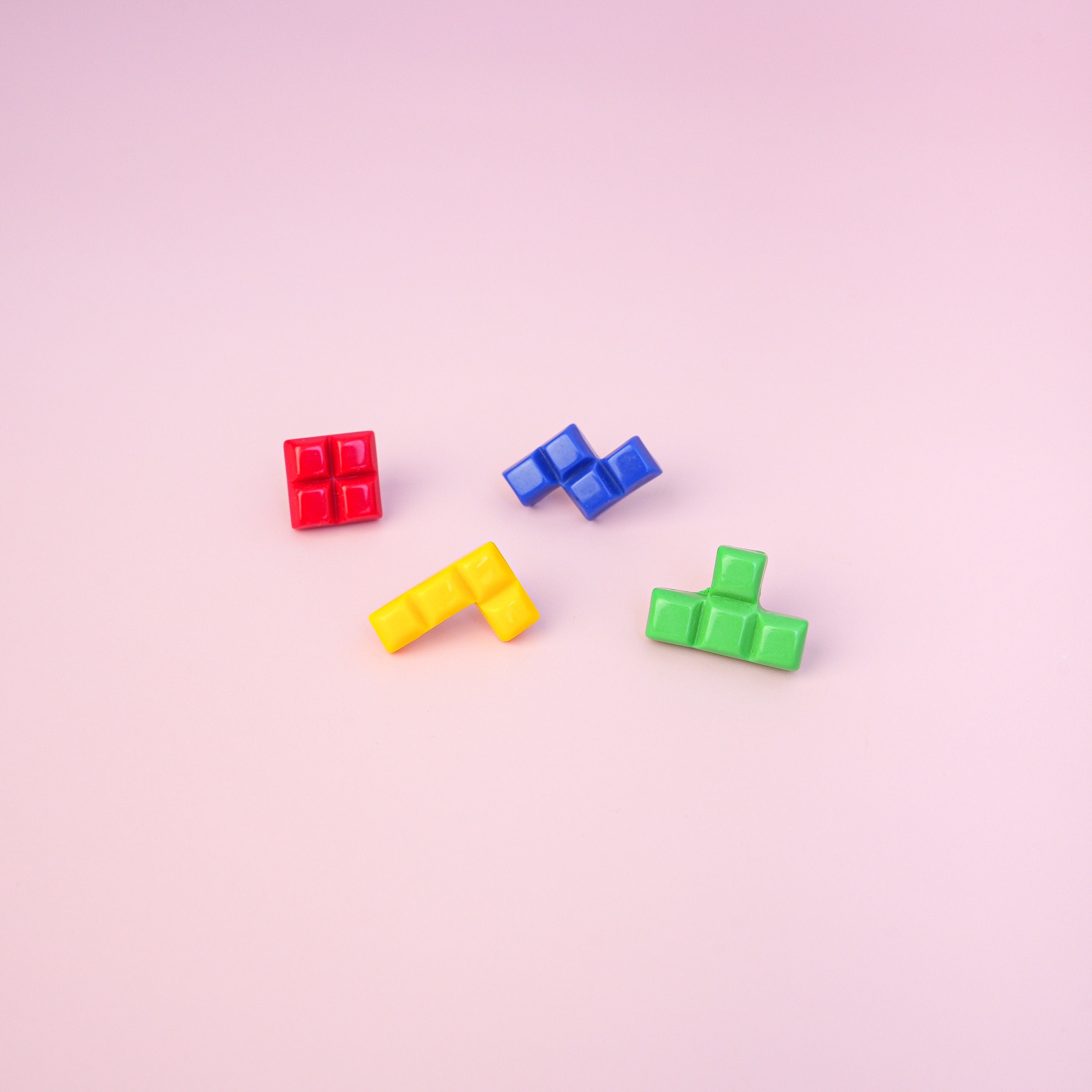 Retro Gaming Tetris Pin