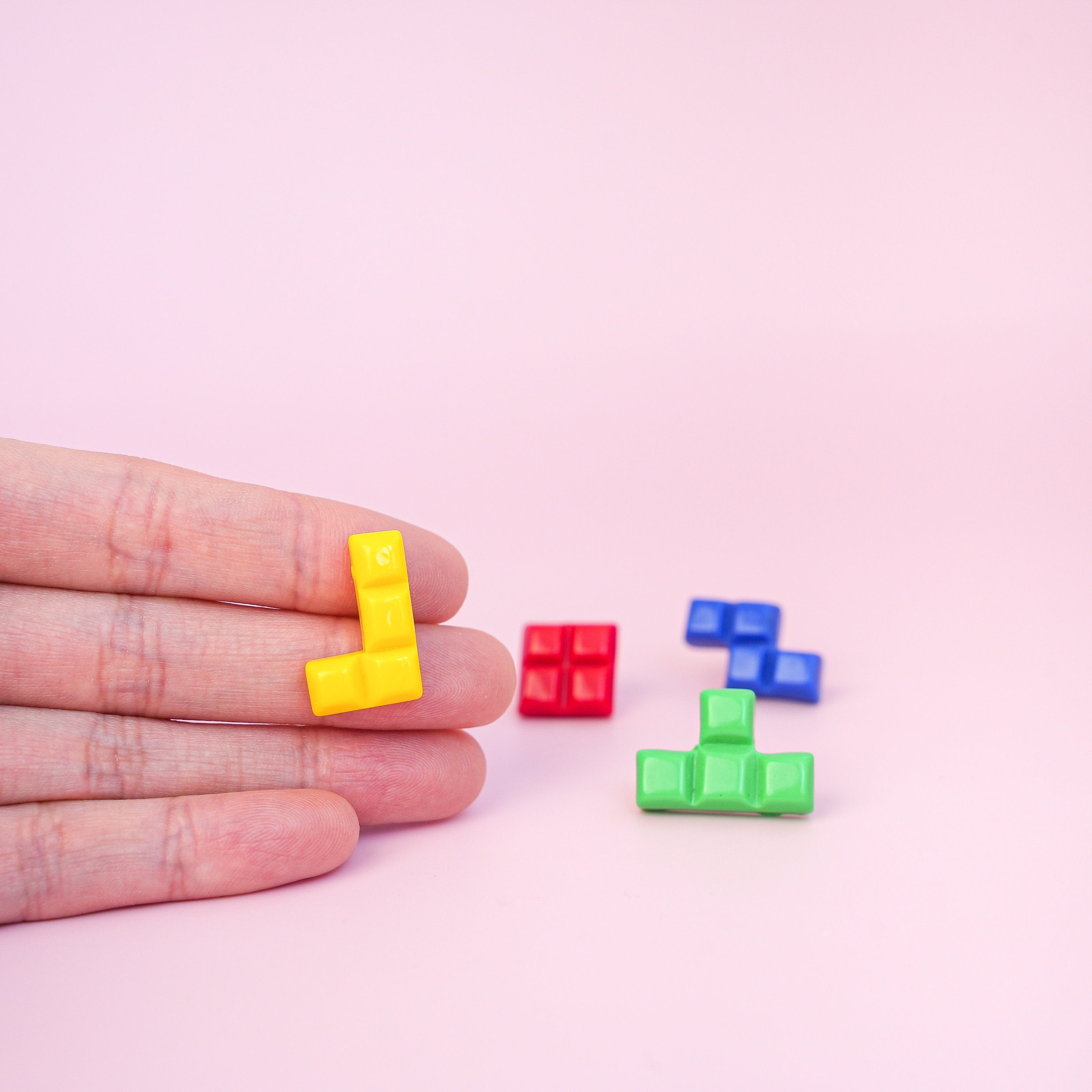 Retro Gaming Tetris Pin