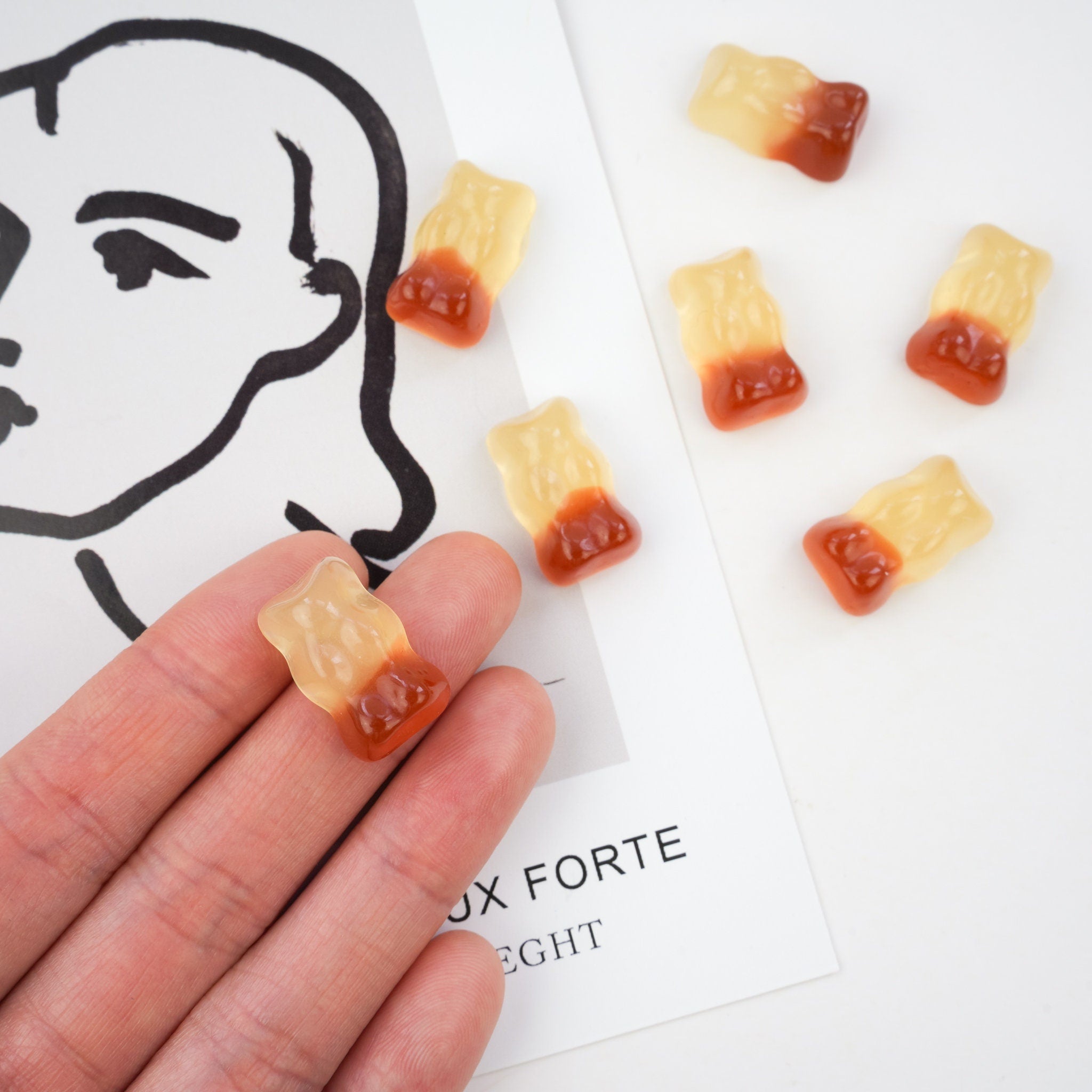 Cola Gummy Bear Pin
