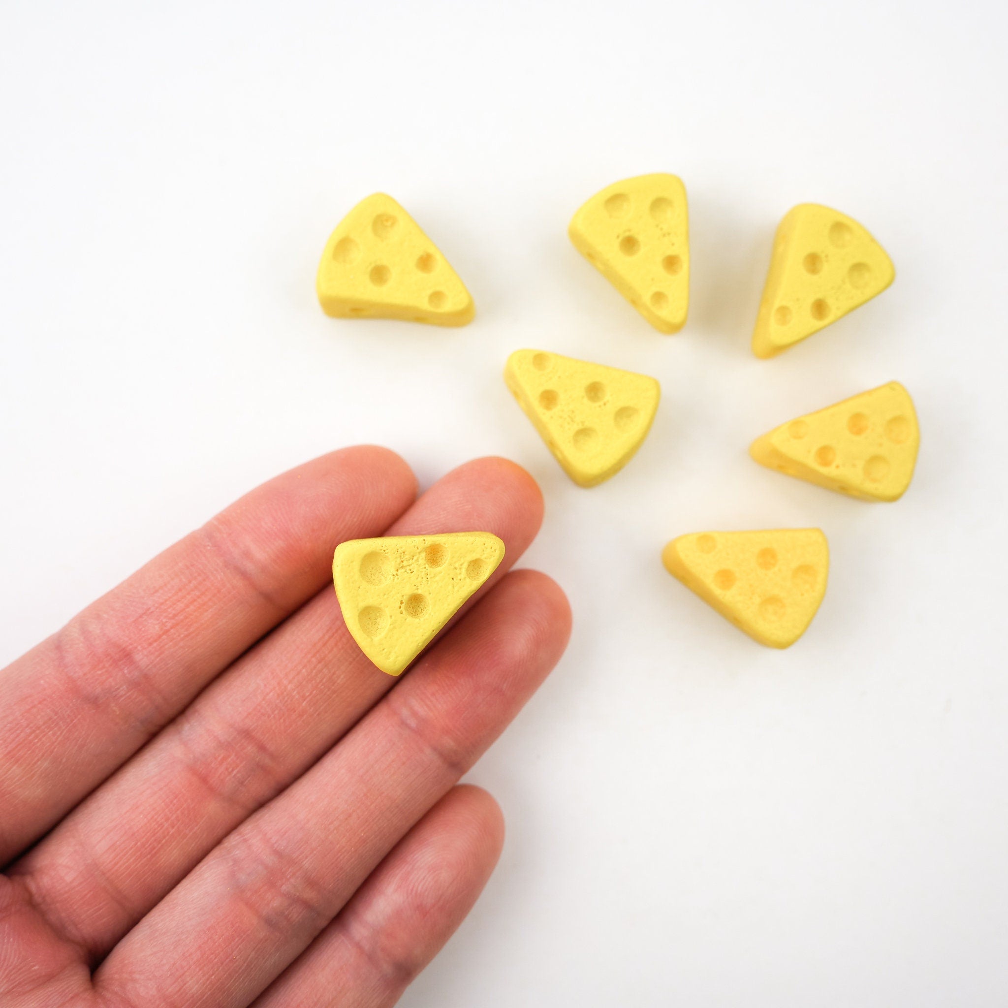 Swiss Cheese Magnet Set