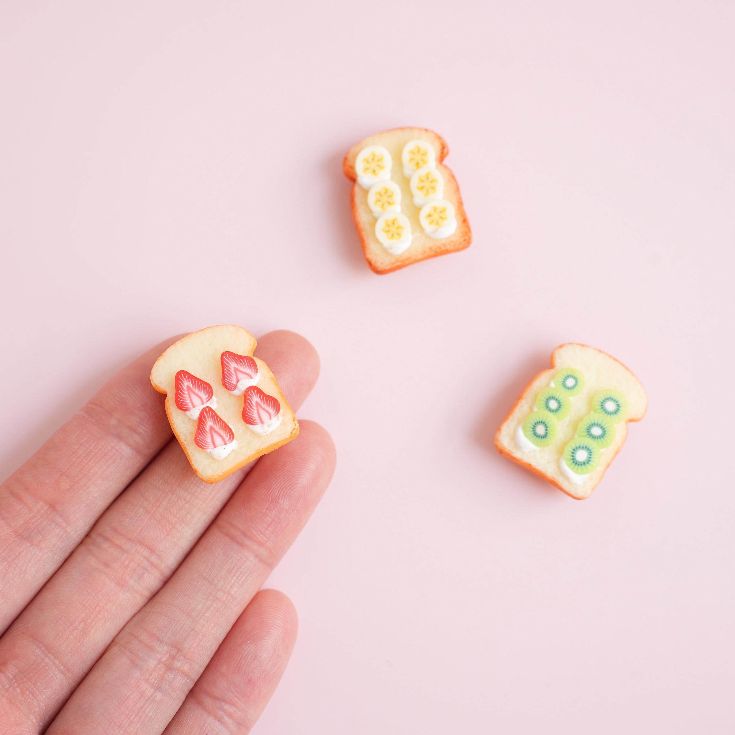 Fruit Toast Magnet Set