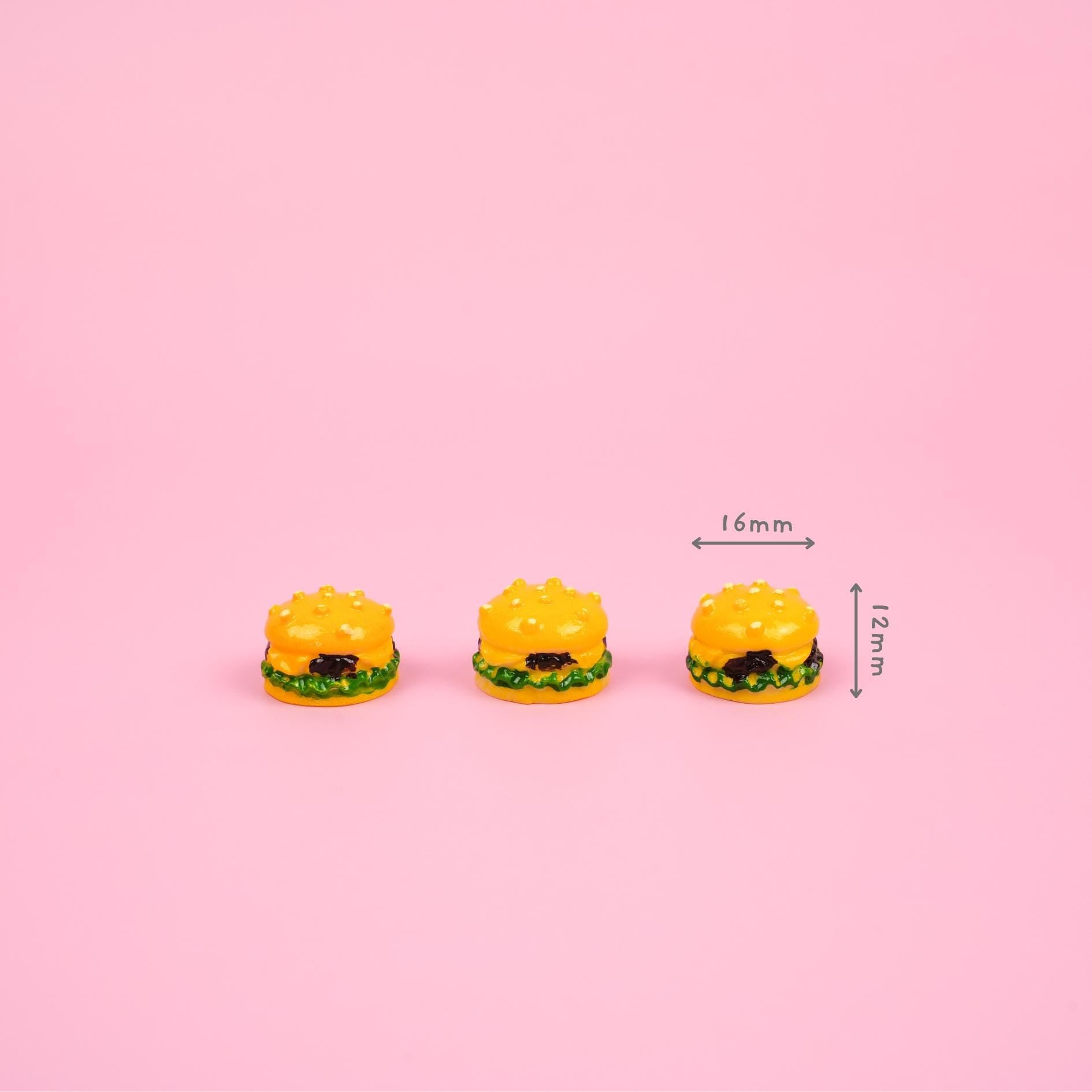 Cheeseburger Magnet Set