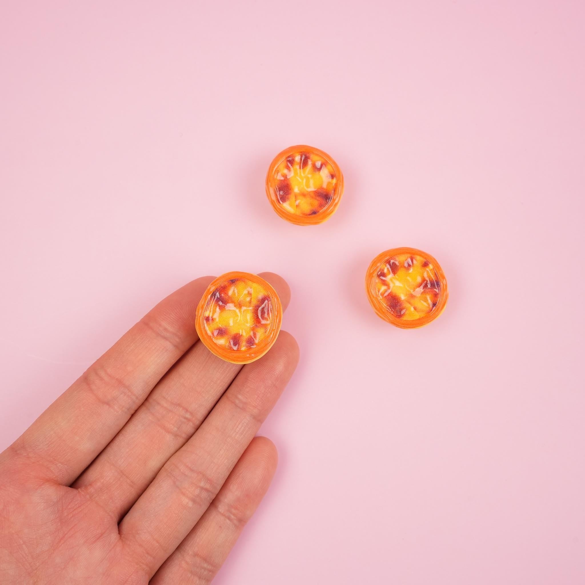 Portuguese Egg Tart Magnet Set