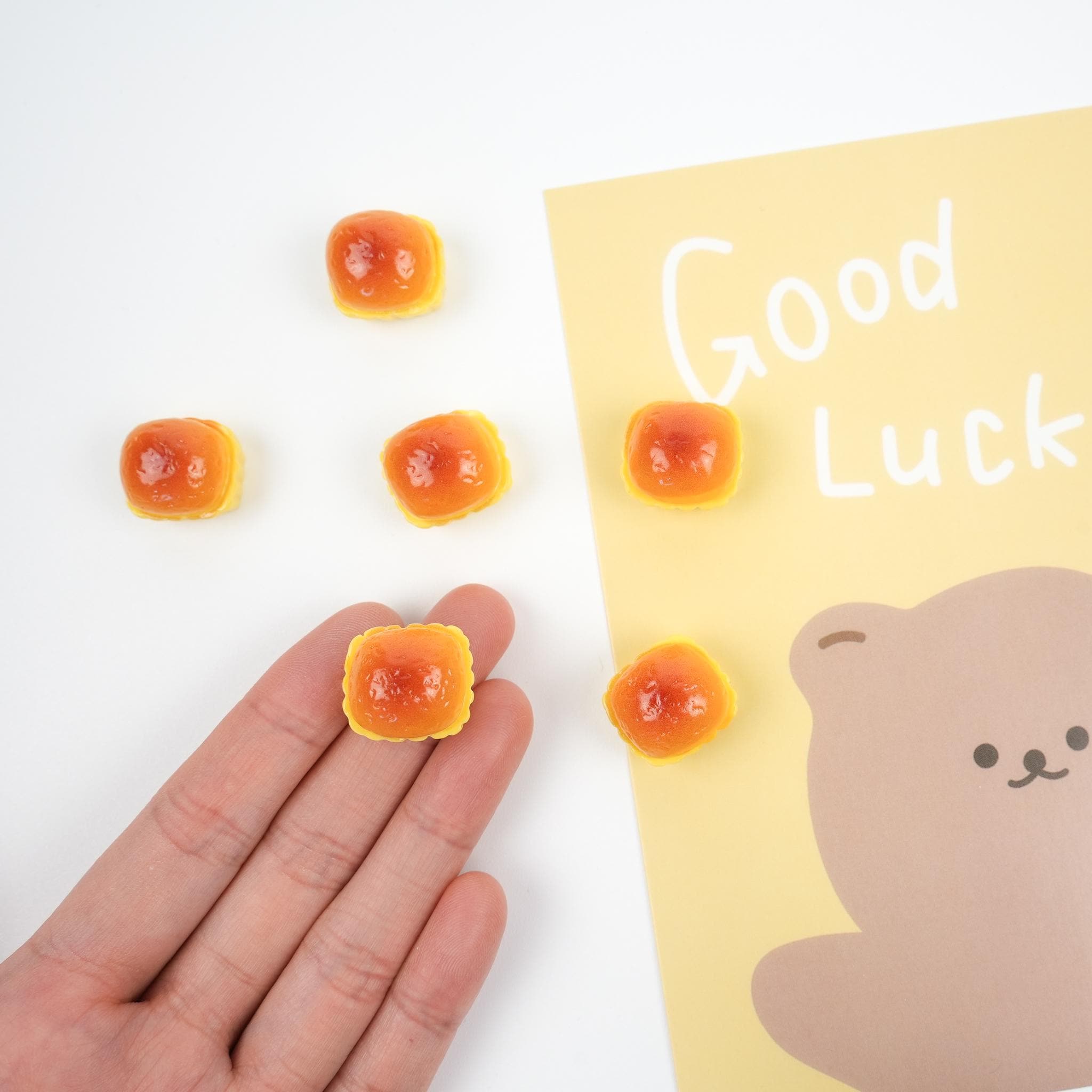 Soft Dinner Rolls Magnet Set