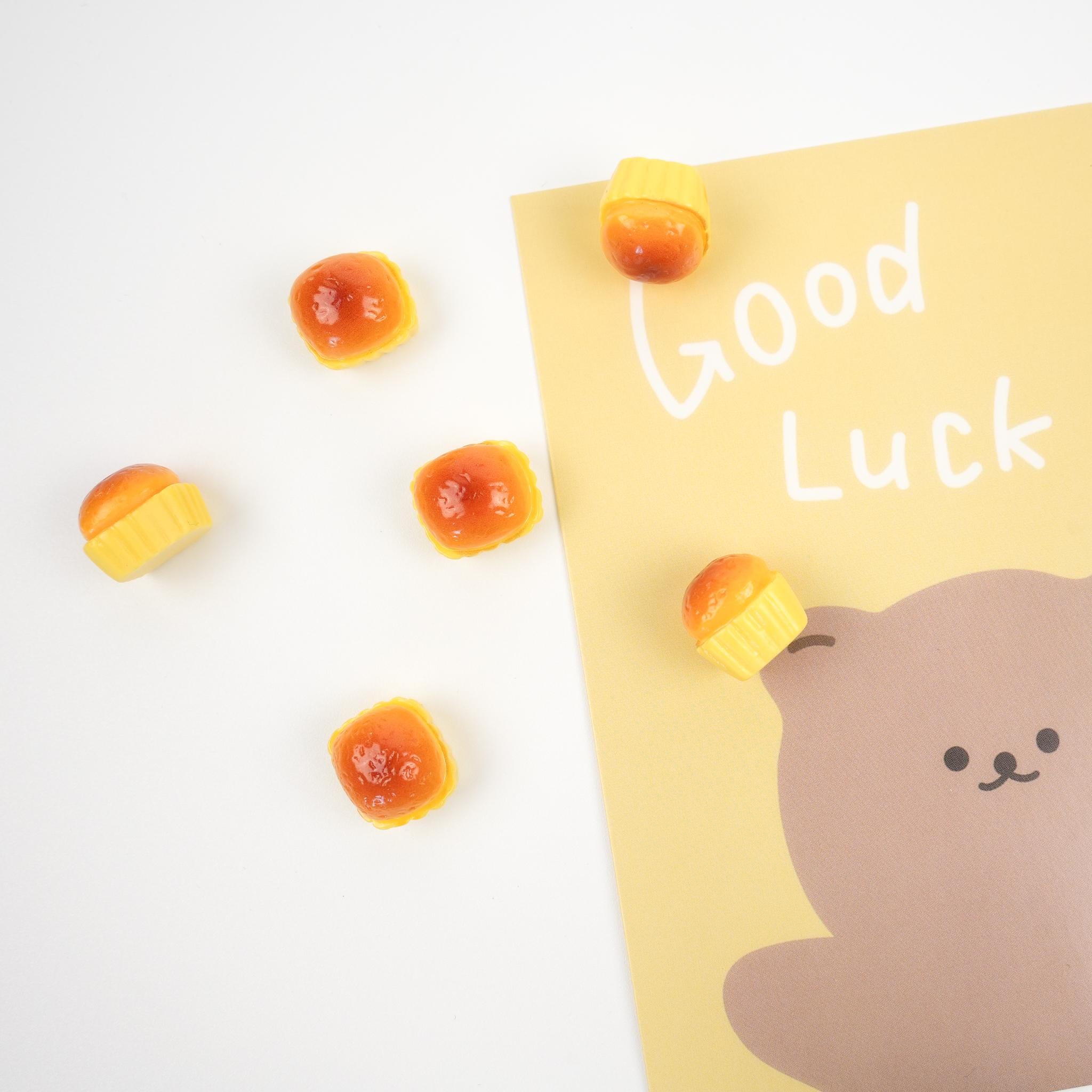 Soft Dinner Rolls Magnet Set