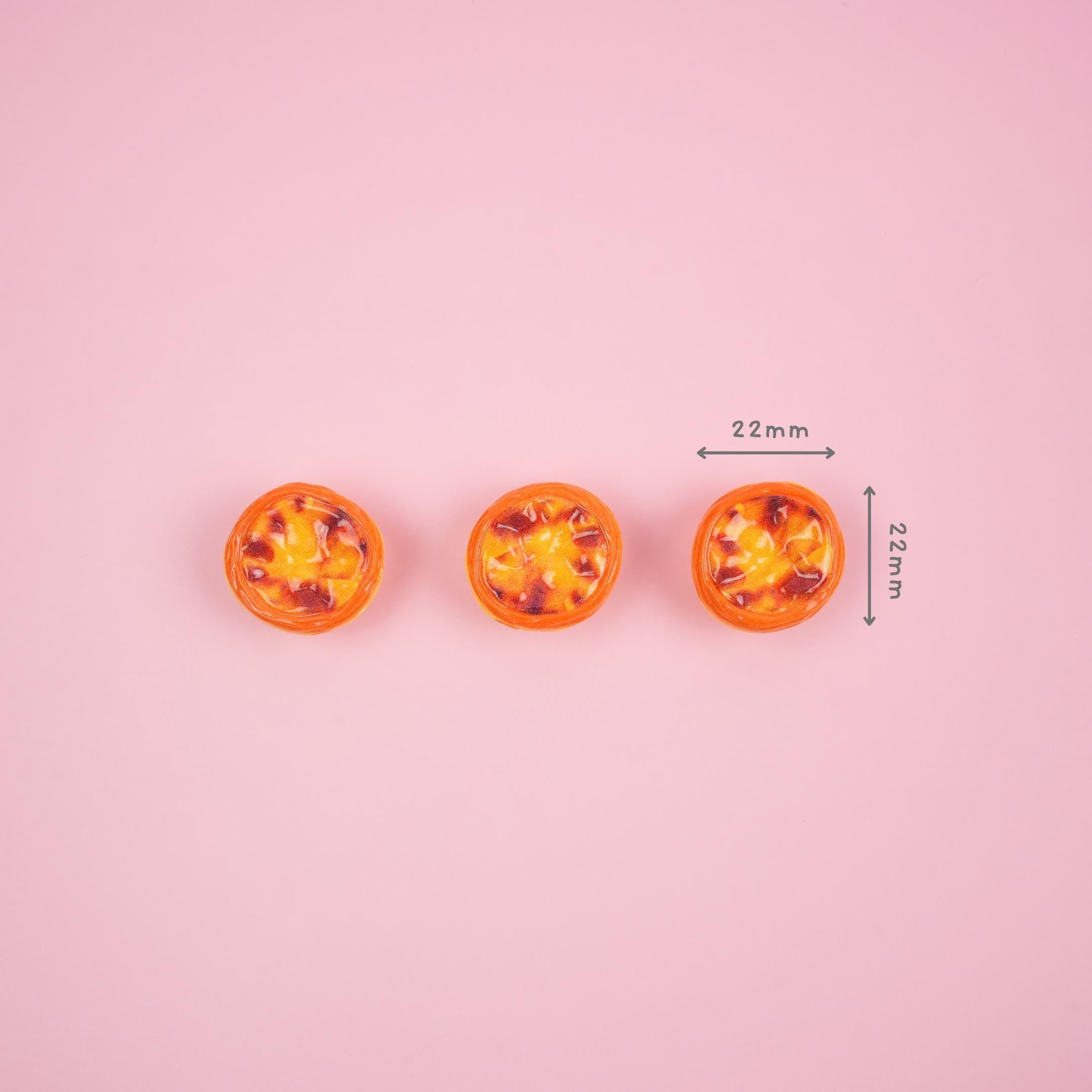 Portuguese Egg Tart Magnet Set