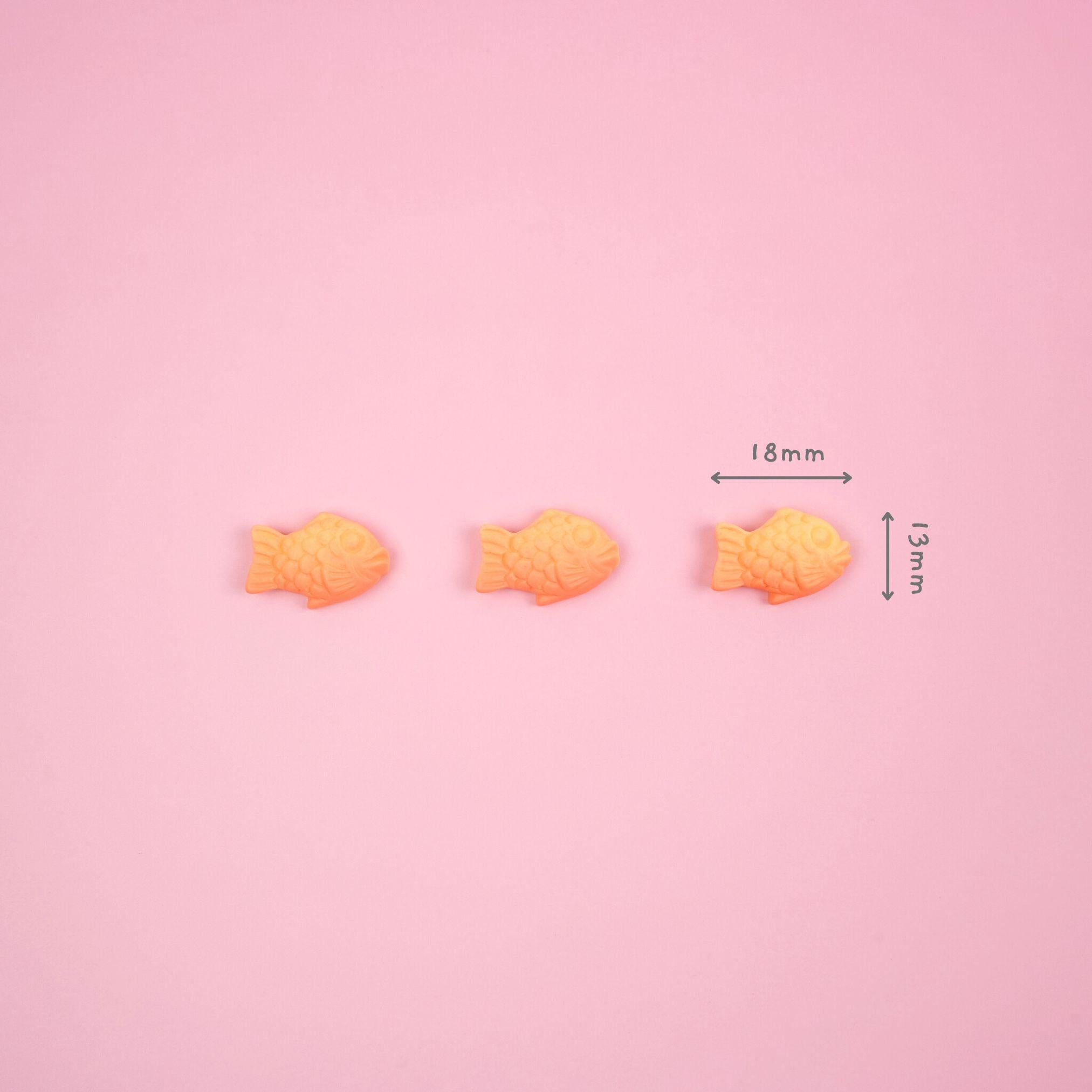 Fish-shaped Pastry Magnet Set
