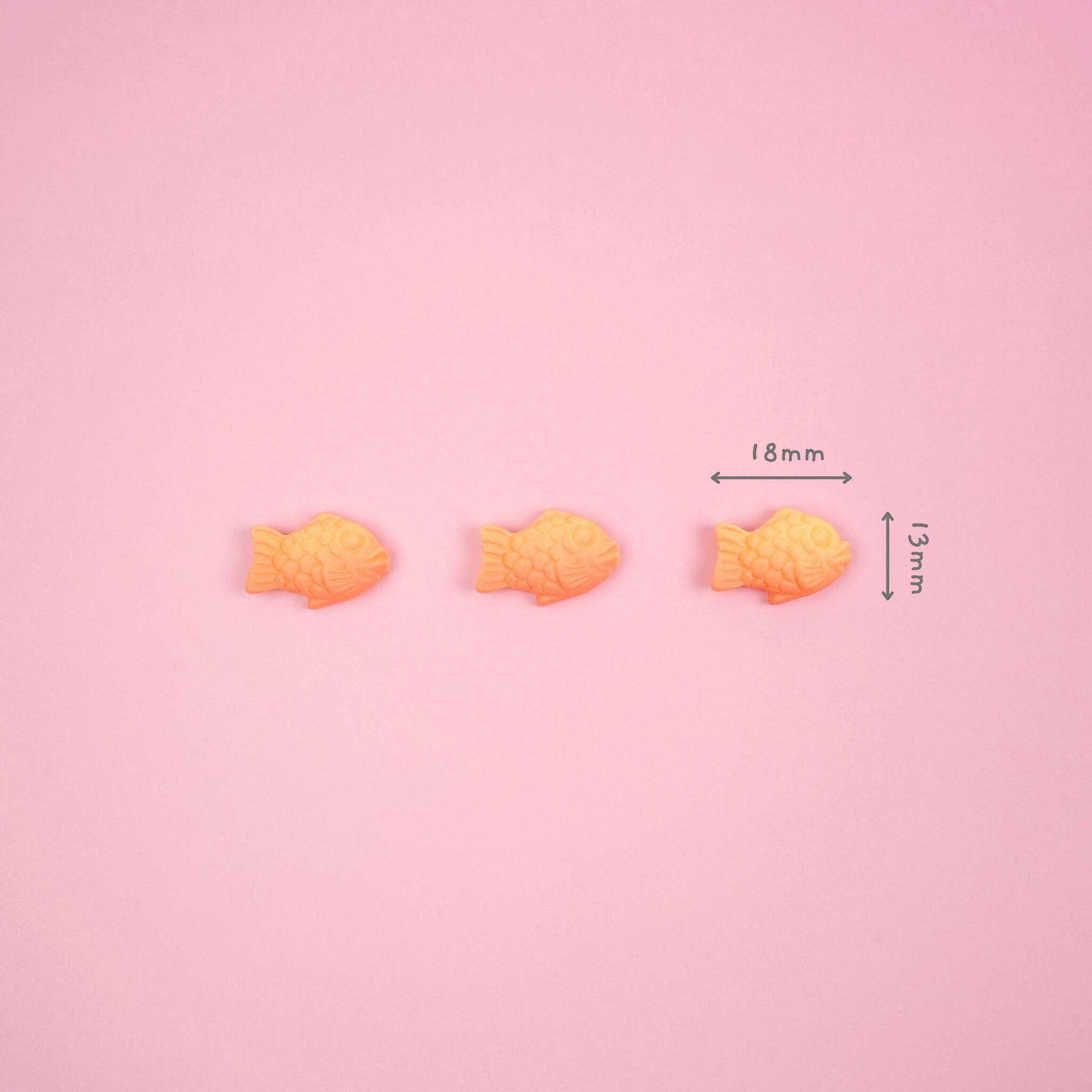 Taiyaki Magnet Set | Fish-shaped Pastry Fridge Magnet