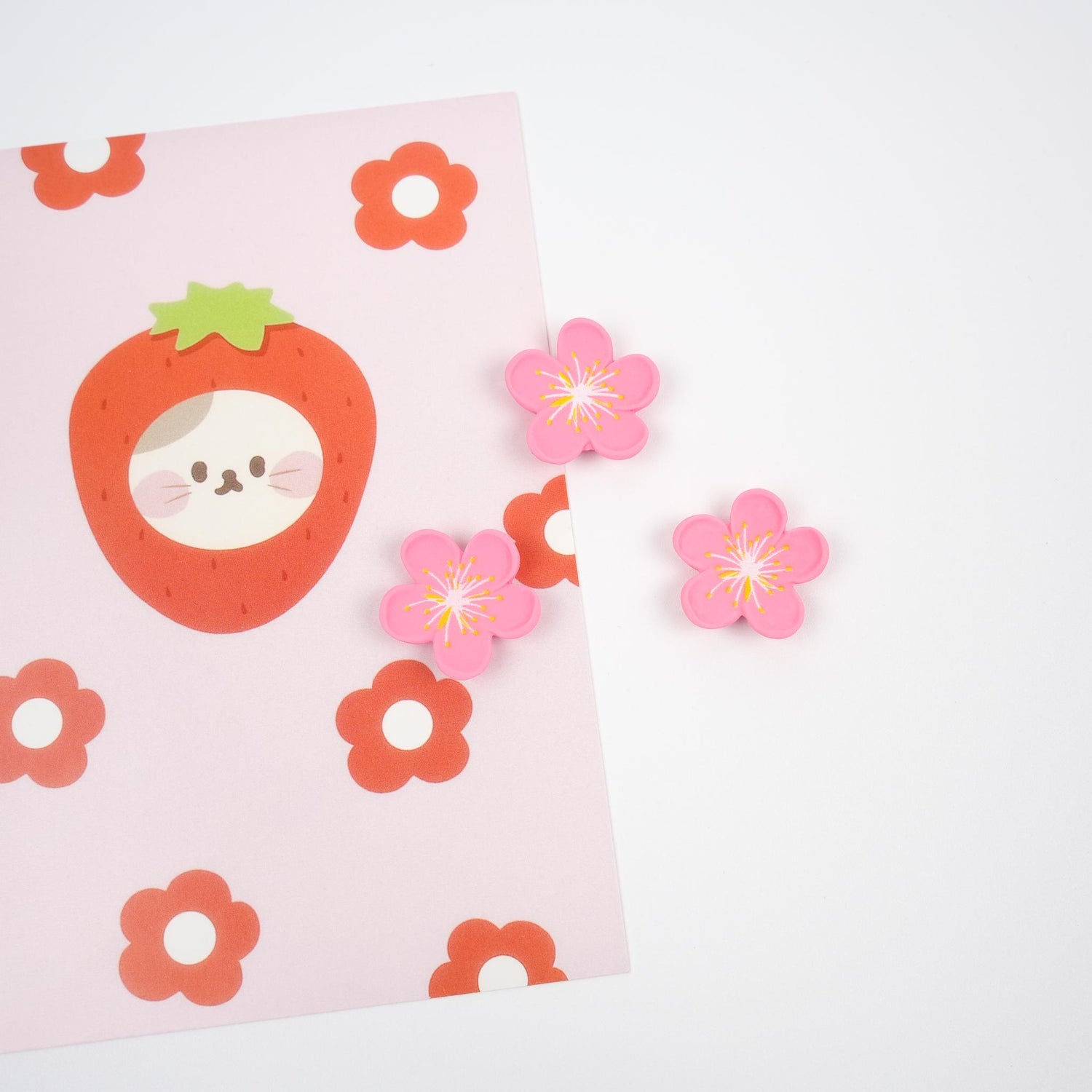 Sakura Flower Magnet Set