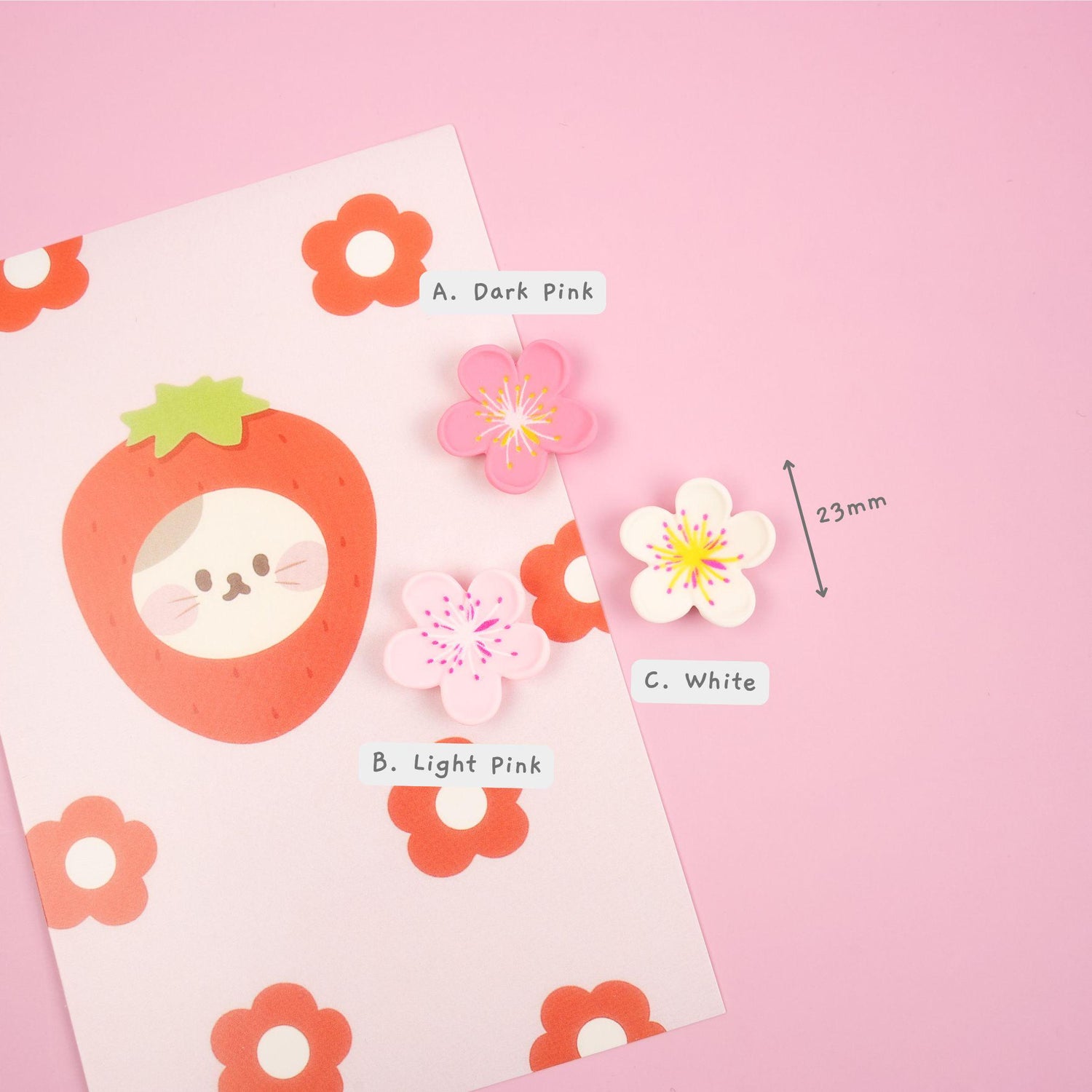 Sakura Flower Magnet Set