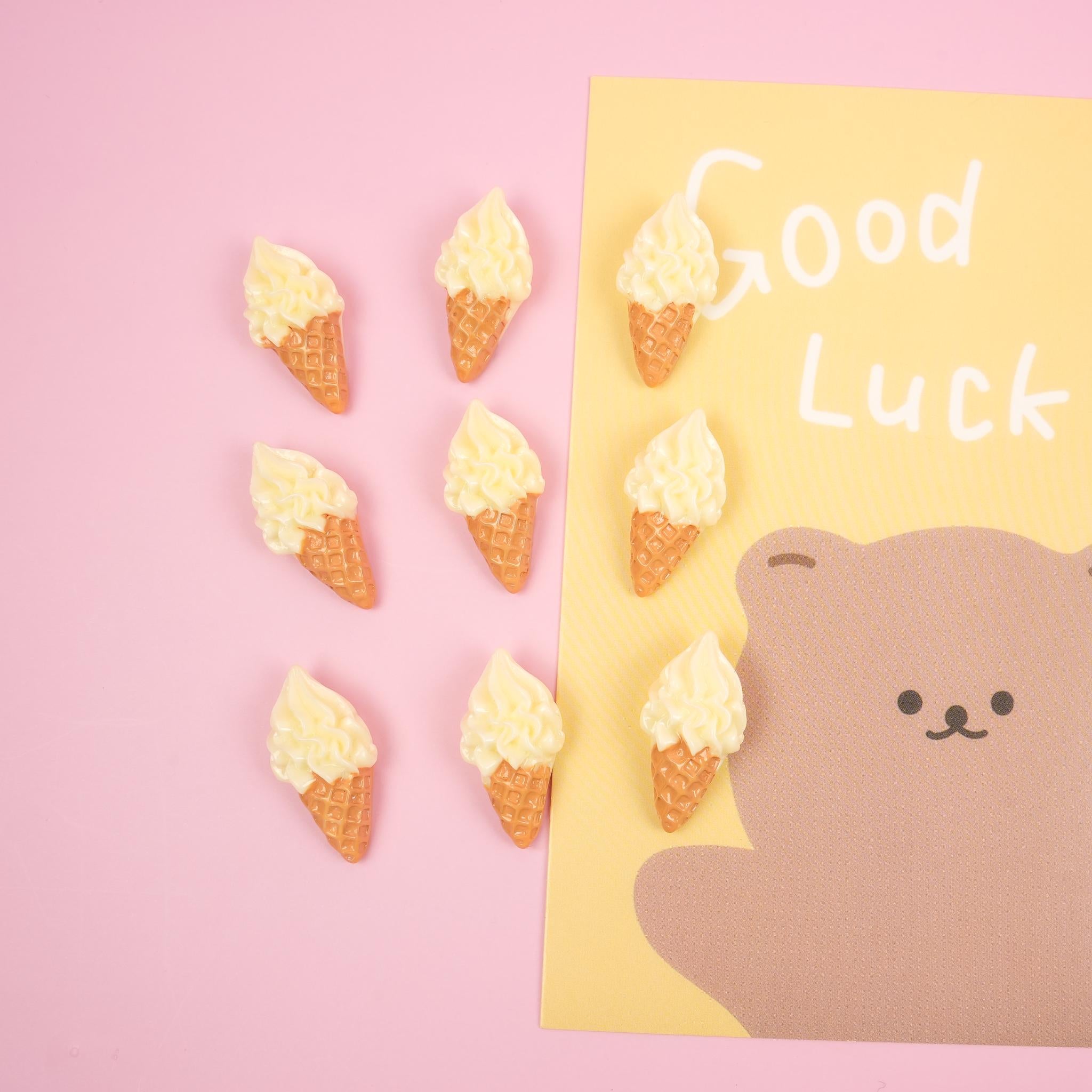 Ice Cream Cone Magnet Set