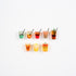 Refreshing Beverage Magnet Set | Iced Coffee, Bubble Tea, Lemon Juice, Soft Drinks, Mocktail Kitchen Decor