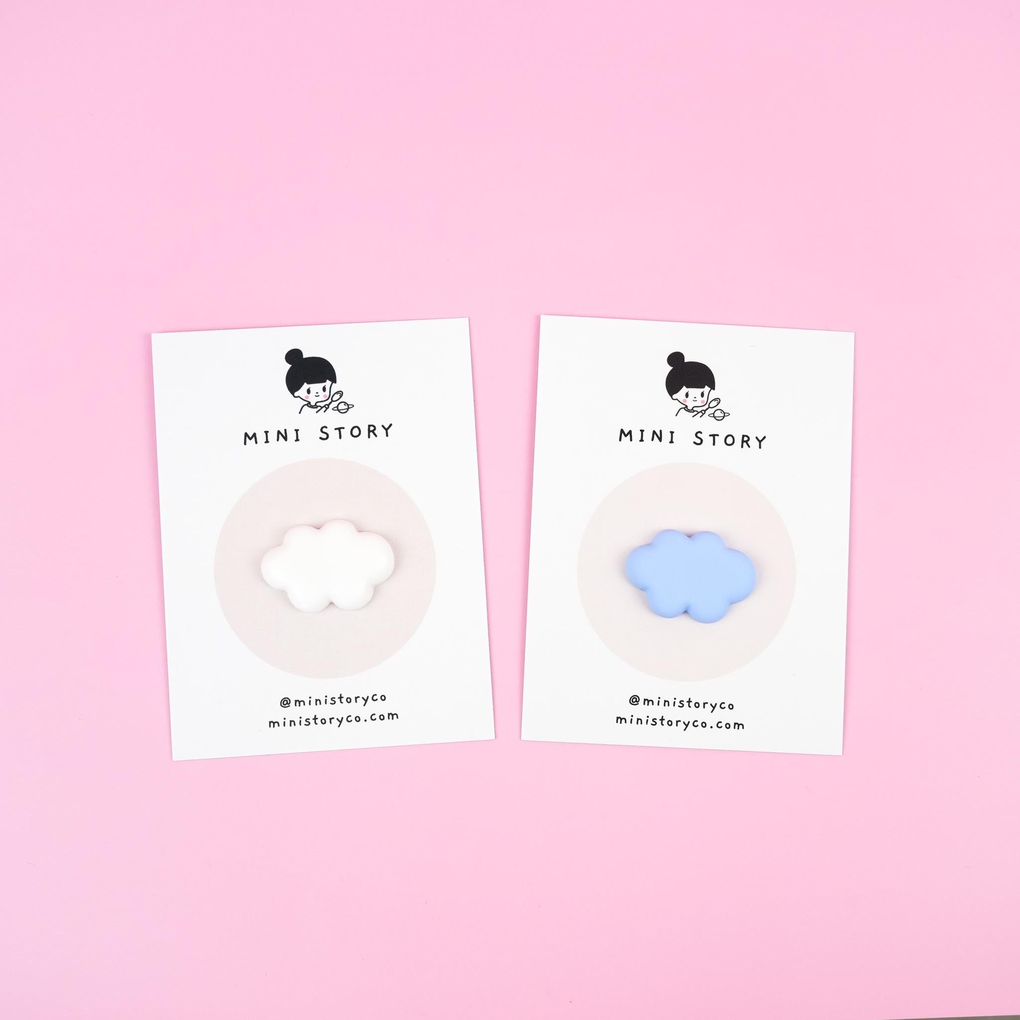 Cloud Brooch