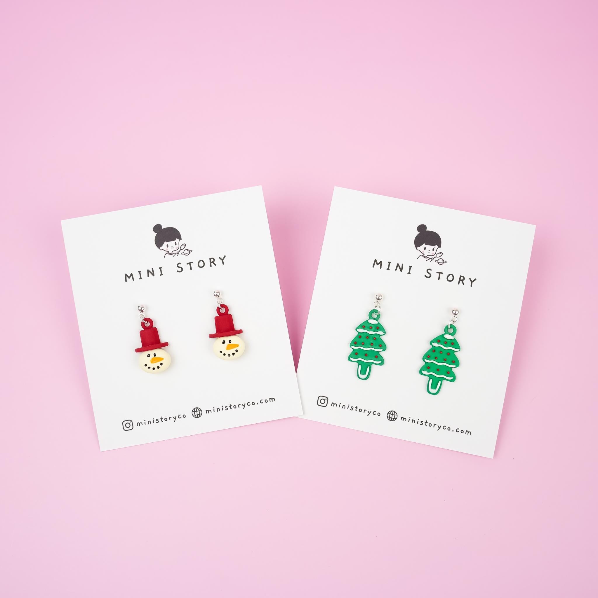 Christmas Dangle Earrings