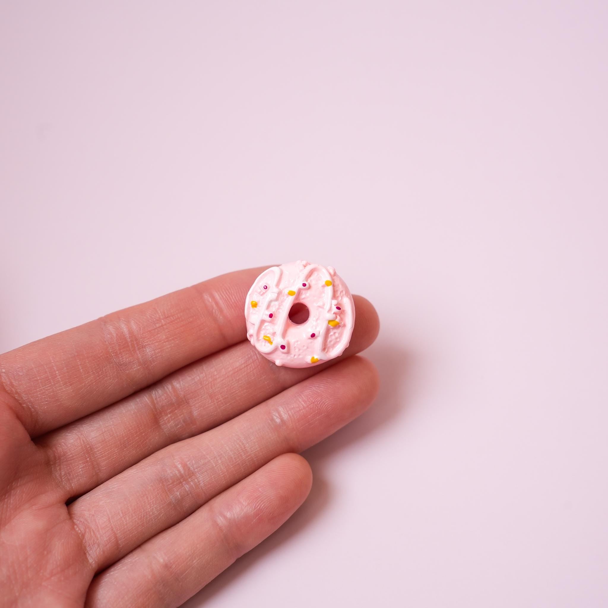 Pink Donut Pin