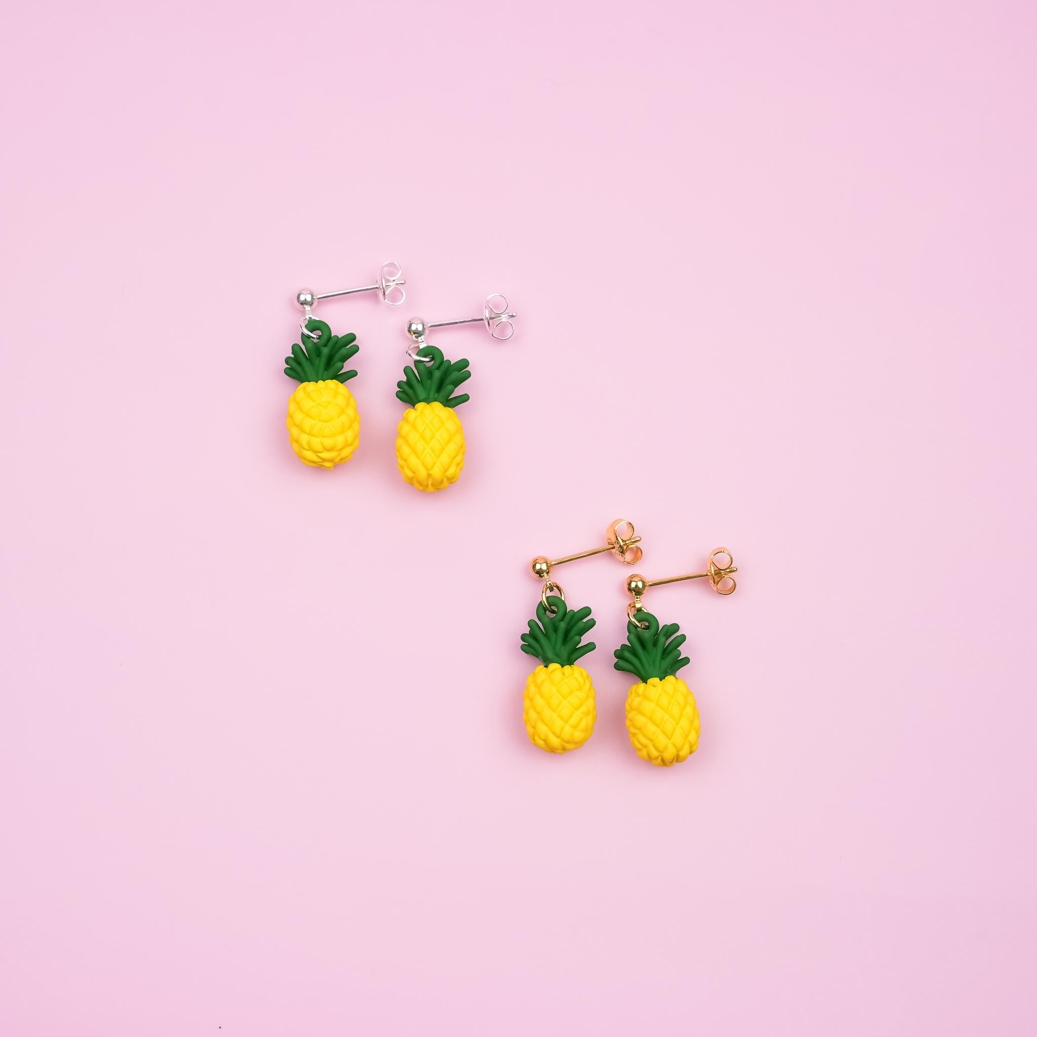 Pineapple Dangle Earrings - Mini Story Co
