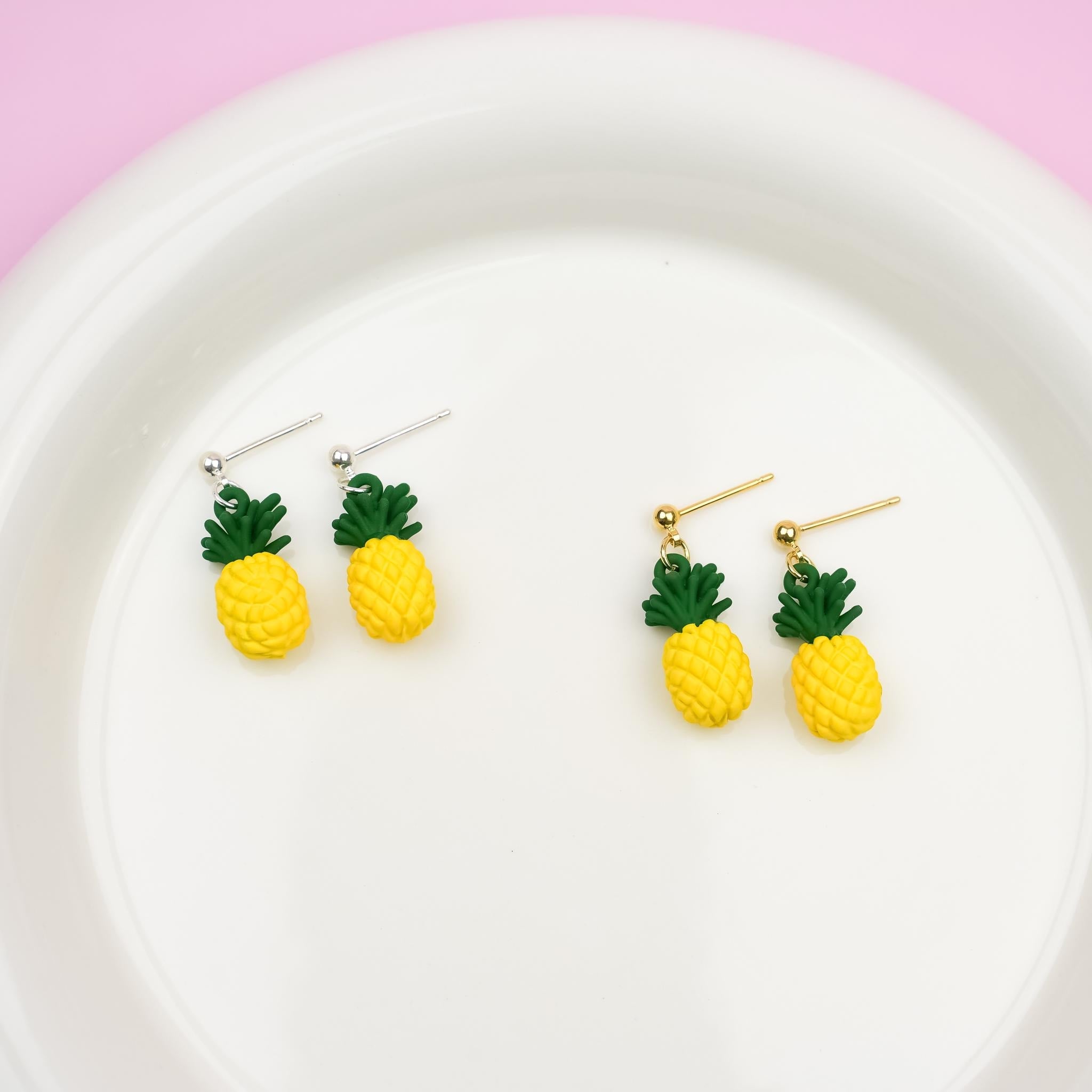 Pineapple Dangle Earrings - Mini Story Co