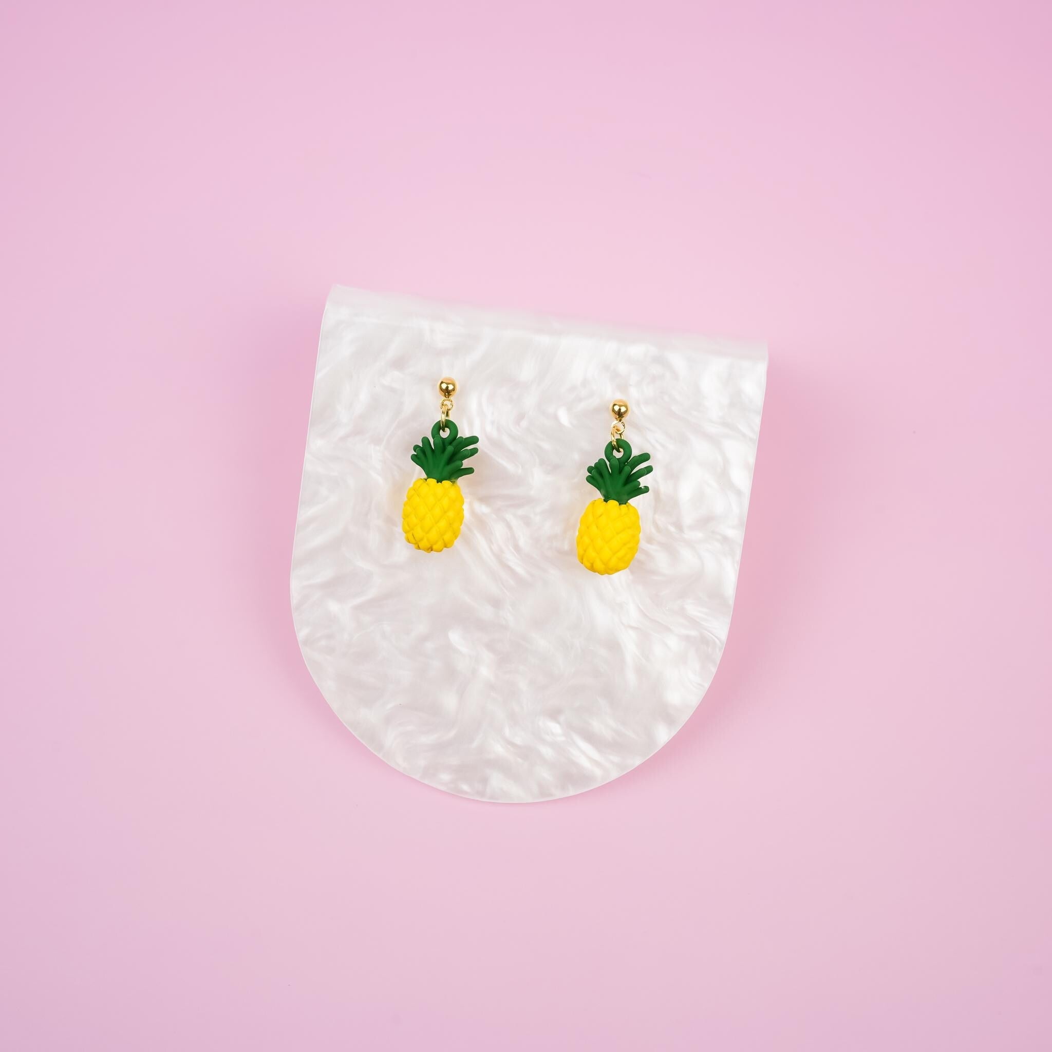 Pineapple Dangle Earrings - Mini Story Co