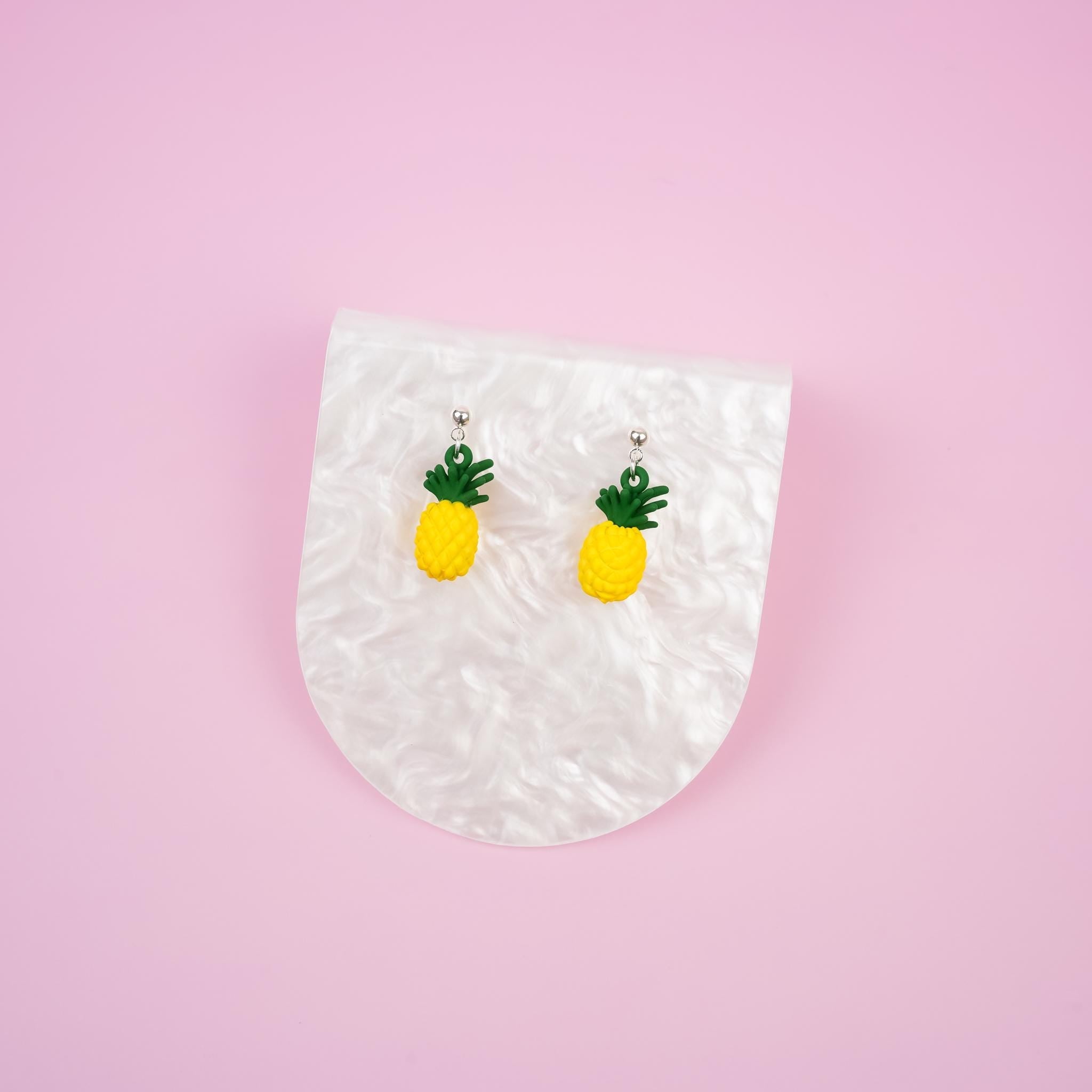 Pineapple Dangle Earrings - Mini Story Co