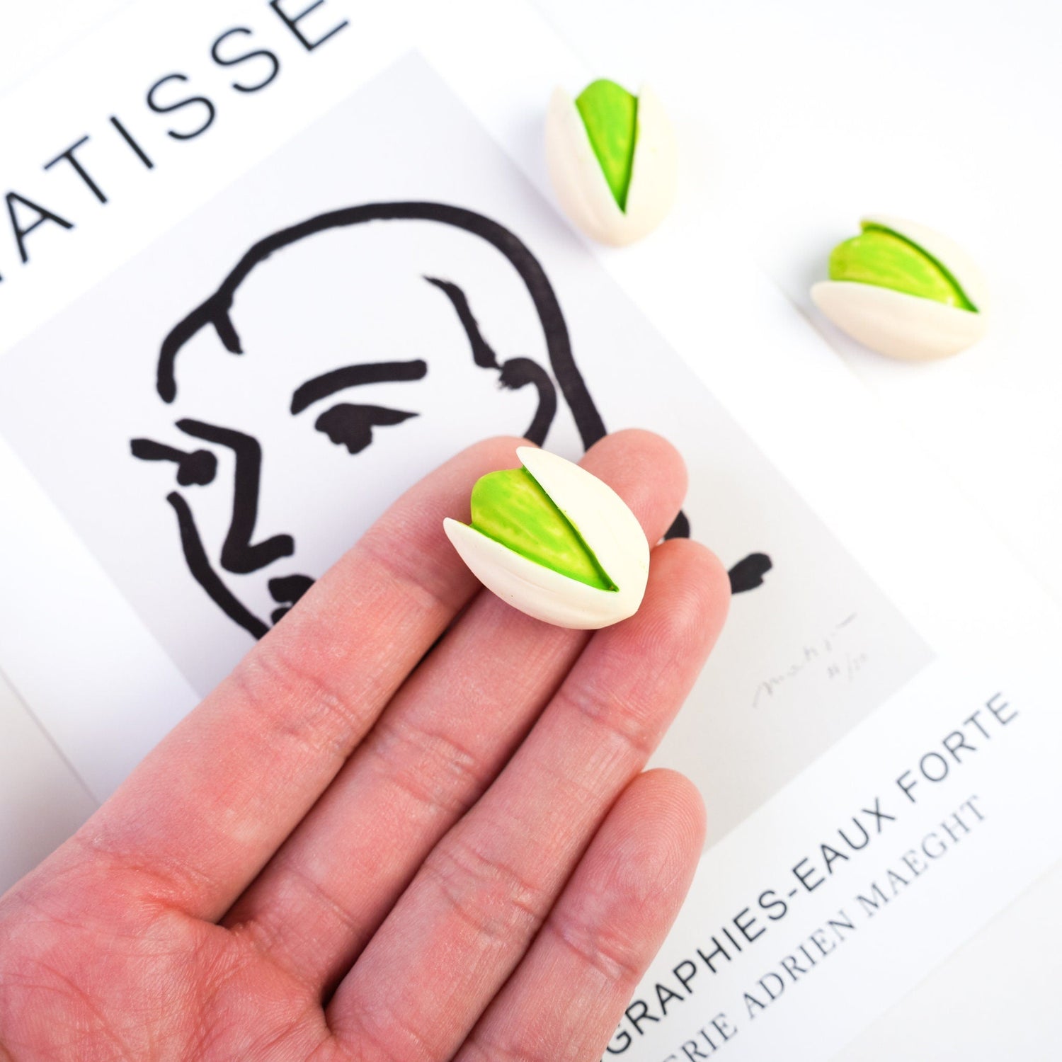 Pistachio and Walnut Magnet Set - Mini Story Co