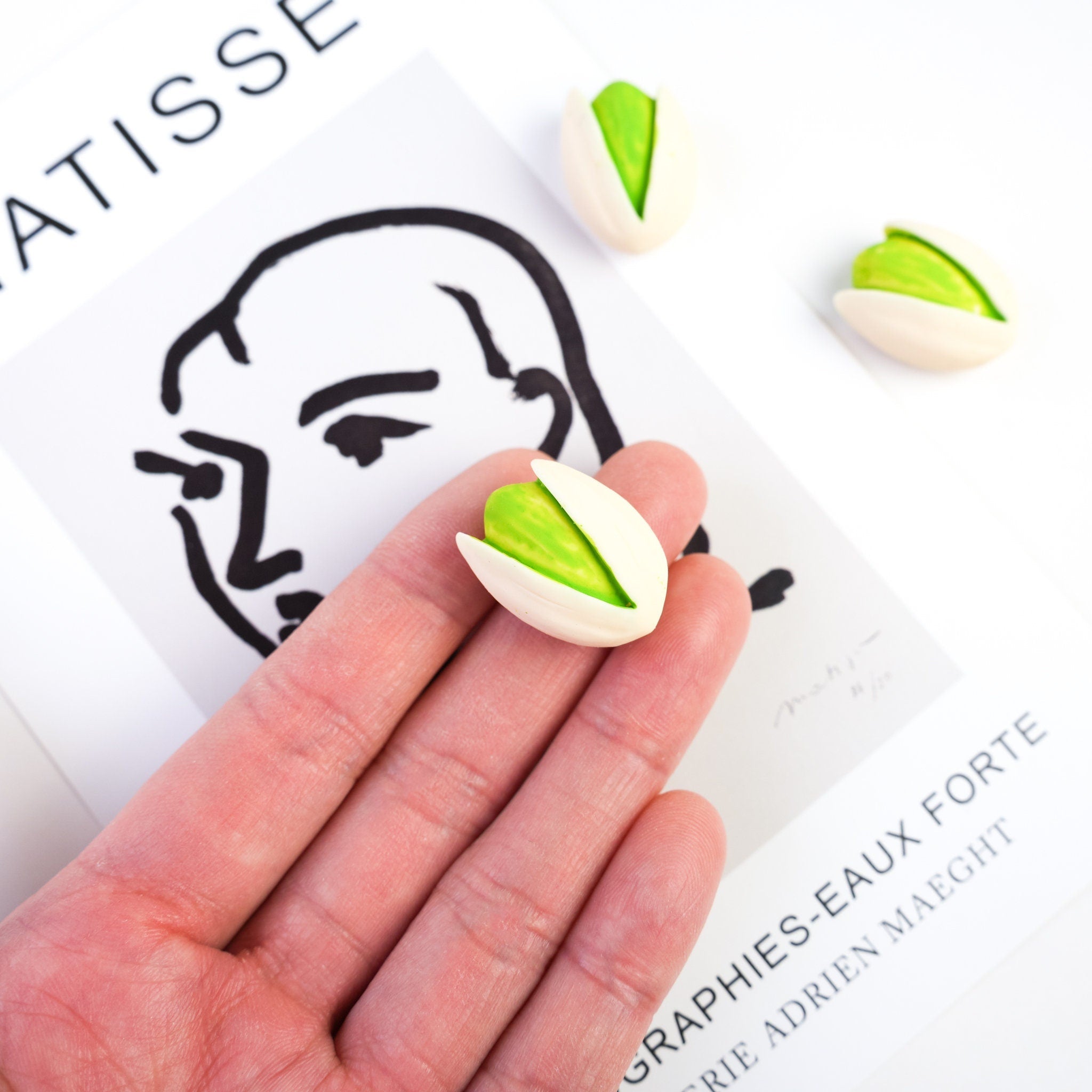 Pistachio and Walnut Magnet Set - Mini Story Co