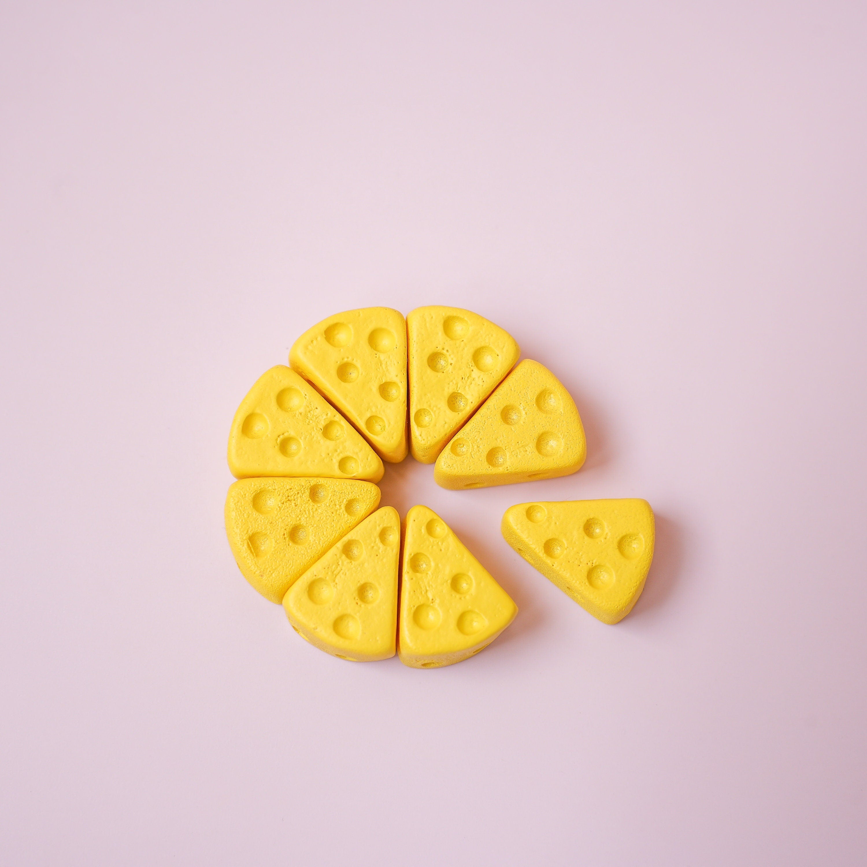 Swiss Cheese Pin - Mini Story Co