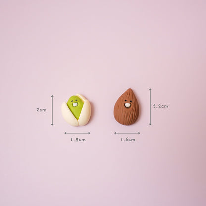 Almond and Pistachio Pins Set - Mini Story Co