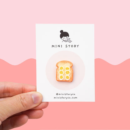 Banana Toast Pin - Mini Story Co